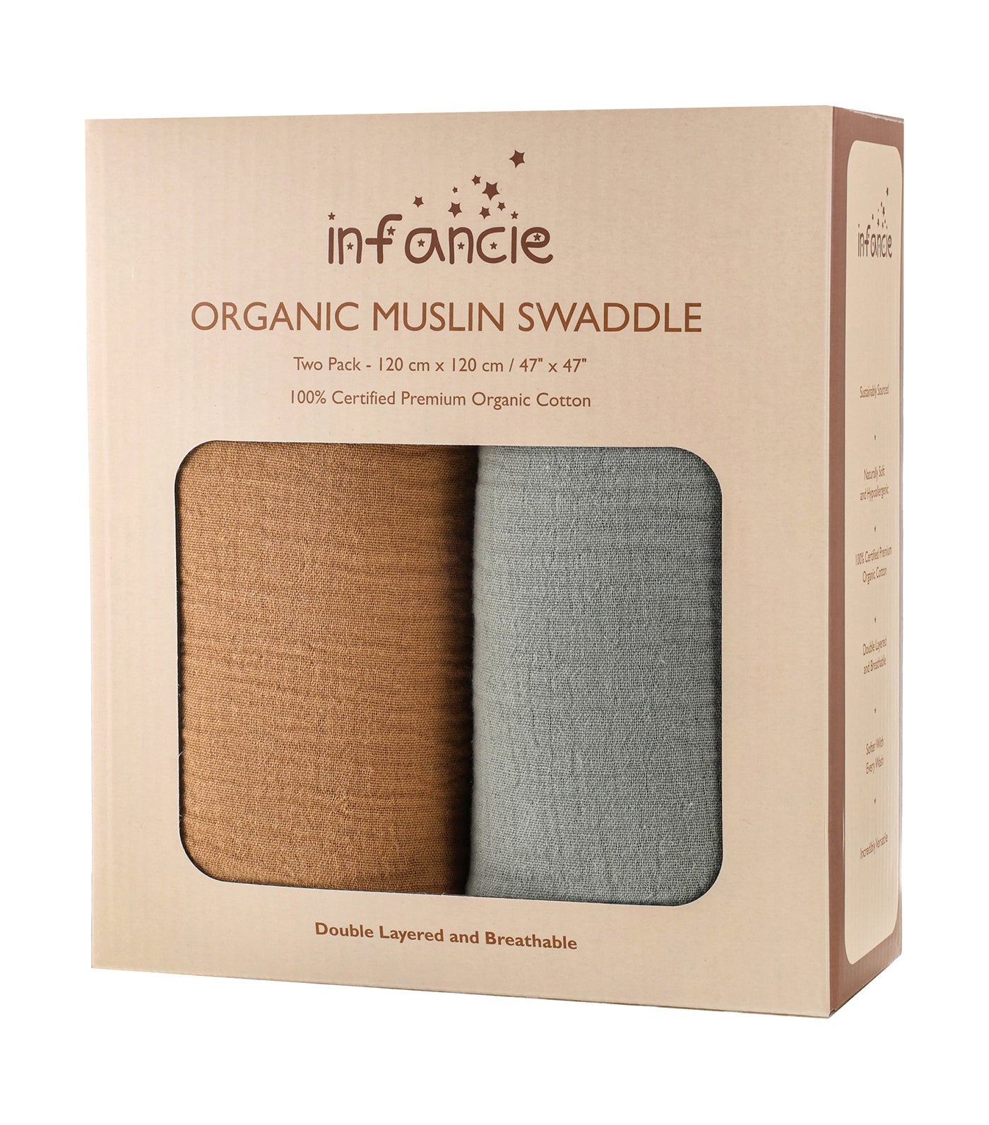 Organic Muslin Swaddle