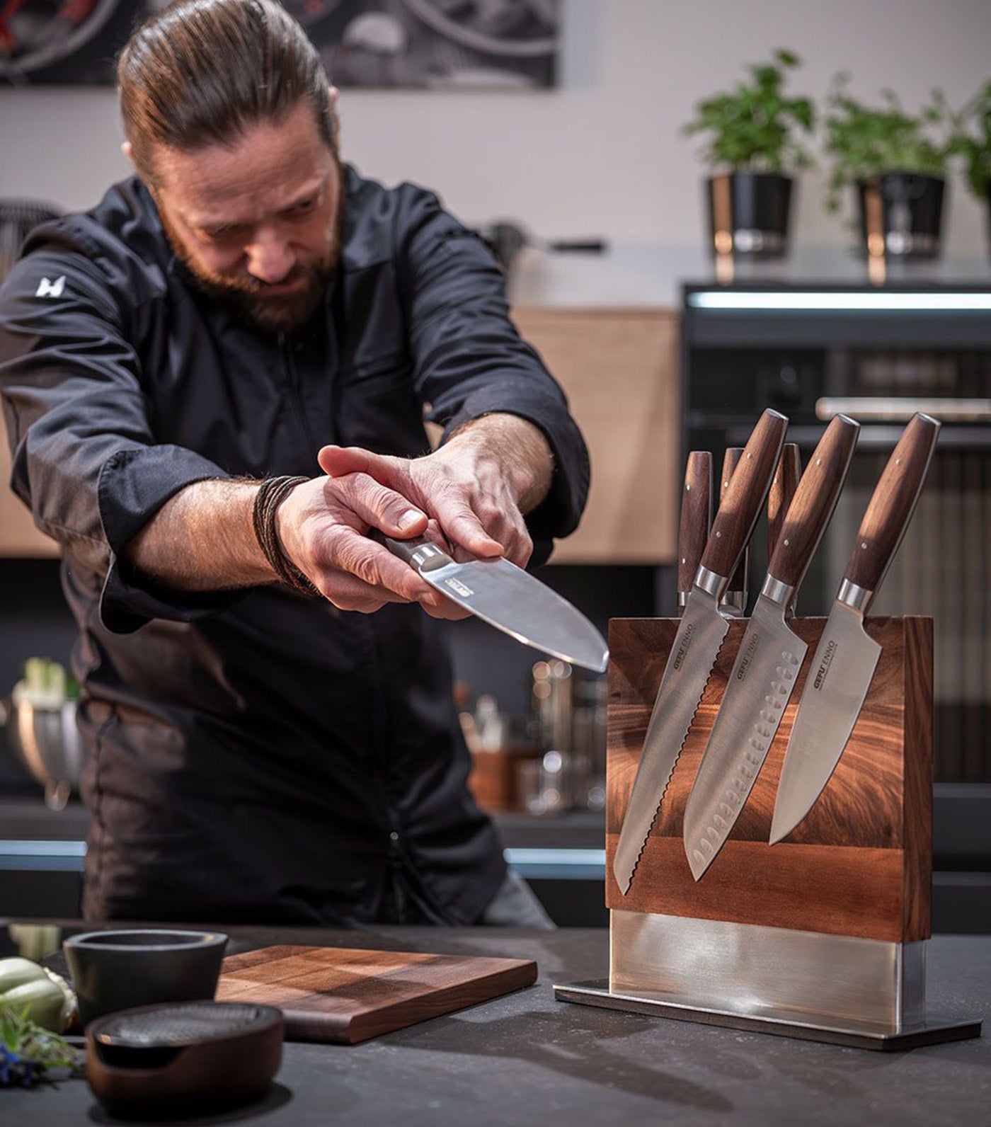 Magnetic Knife Block Enno