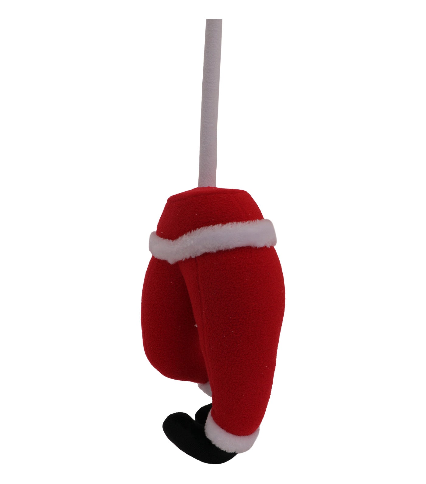Santa Legs with Stick 13 Inches