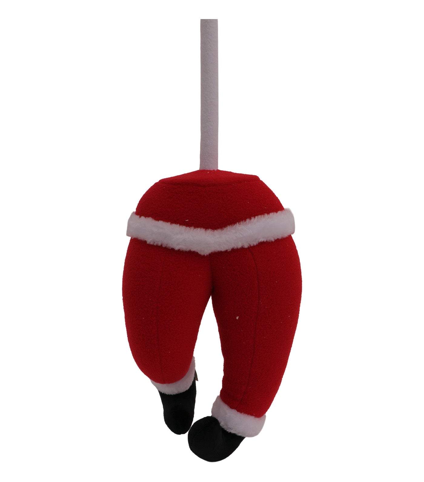 Santa Legs with Stick 13 Inches