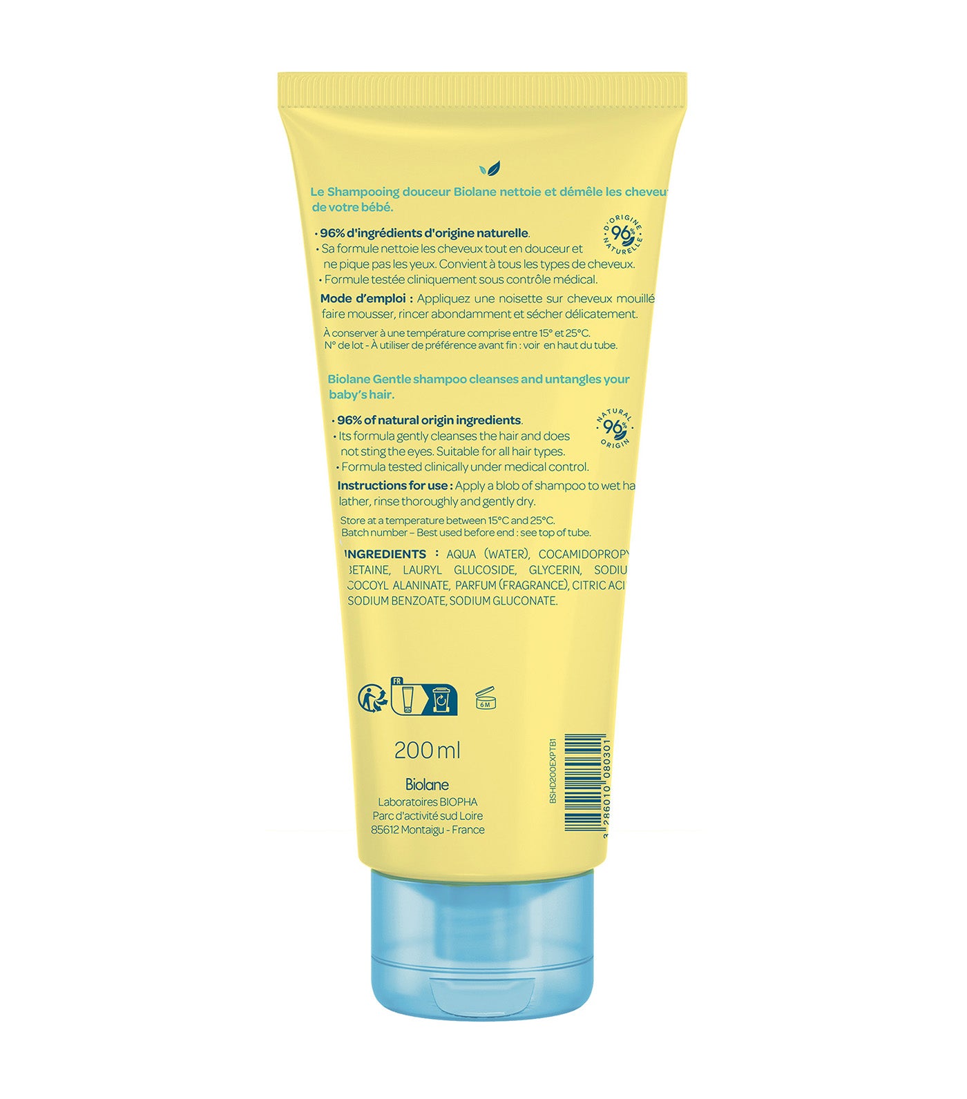 Gentle Shampoo 200ml