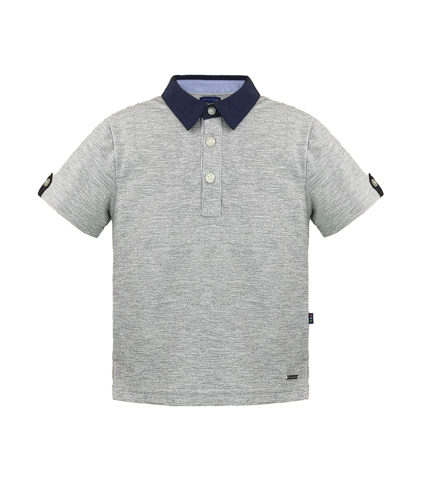 Nelson Boys Polo Shirt Gray