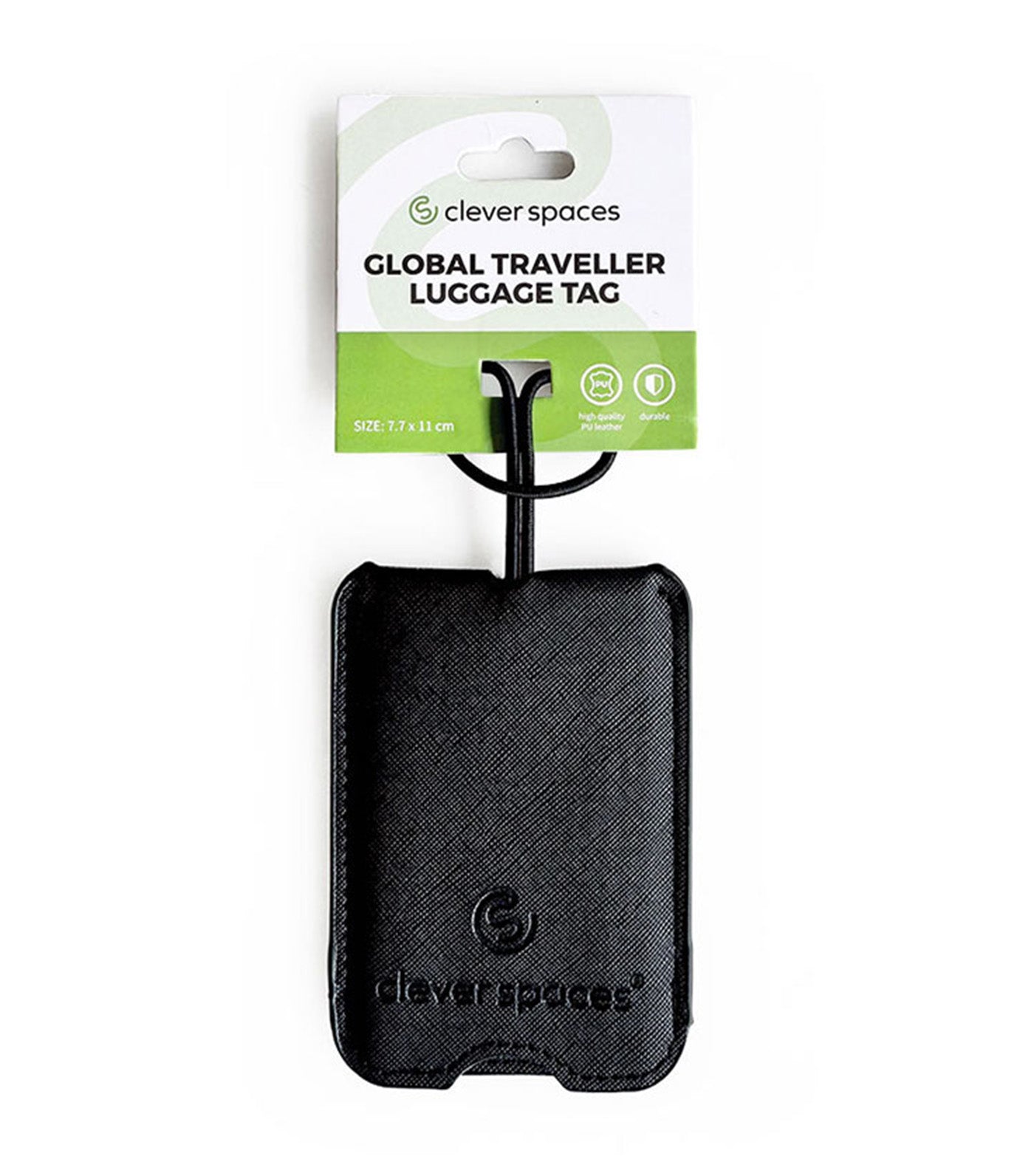 Global Traveller Luggage Tag Black