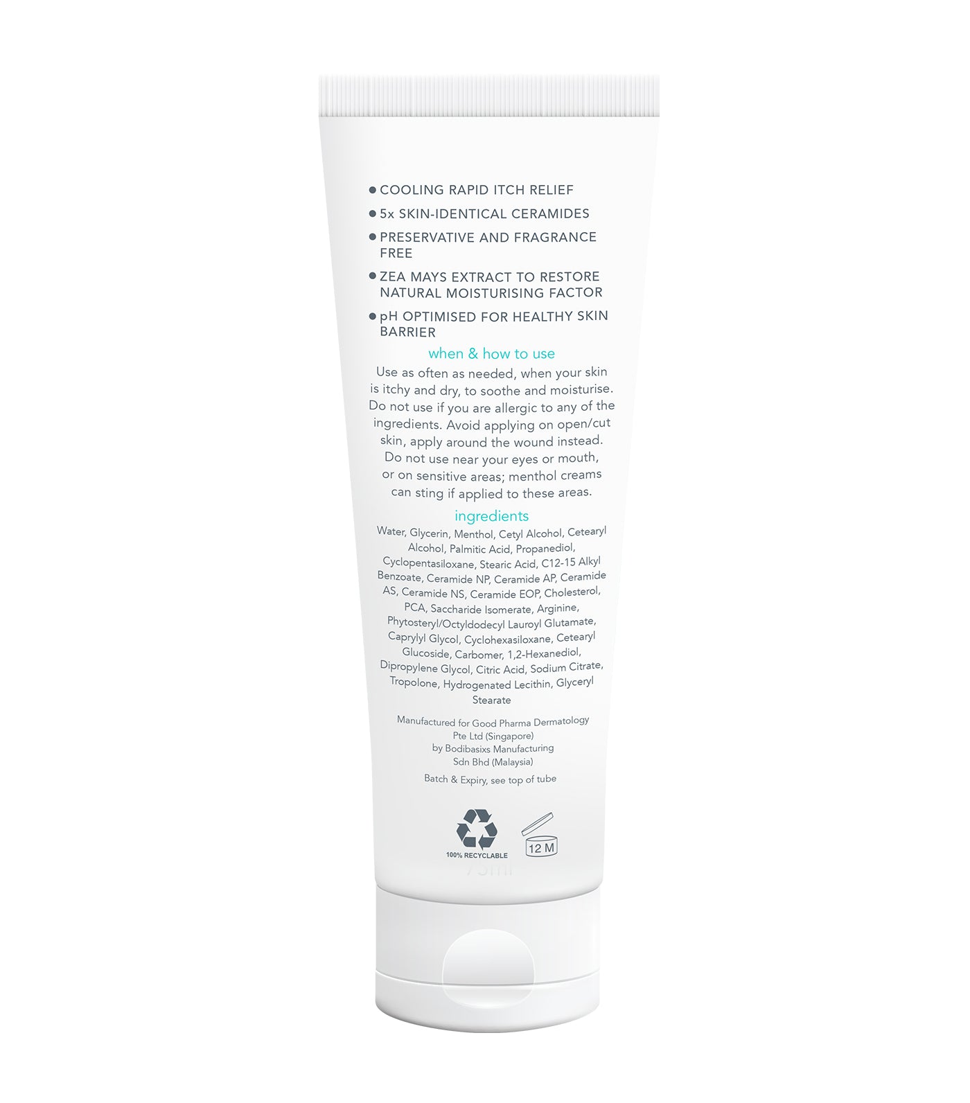 Rapid Itch Relief Moisturiser