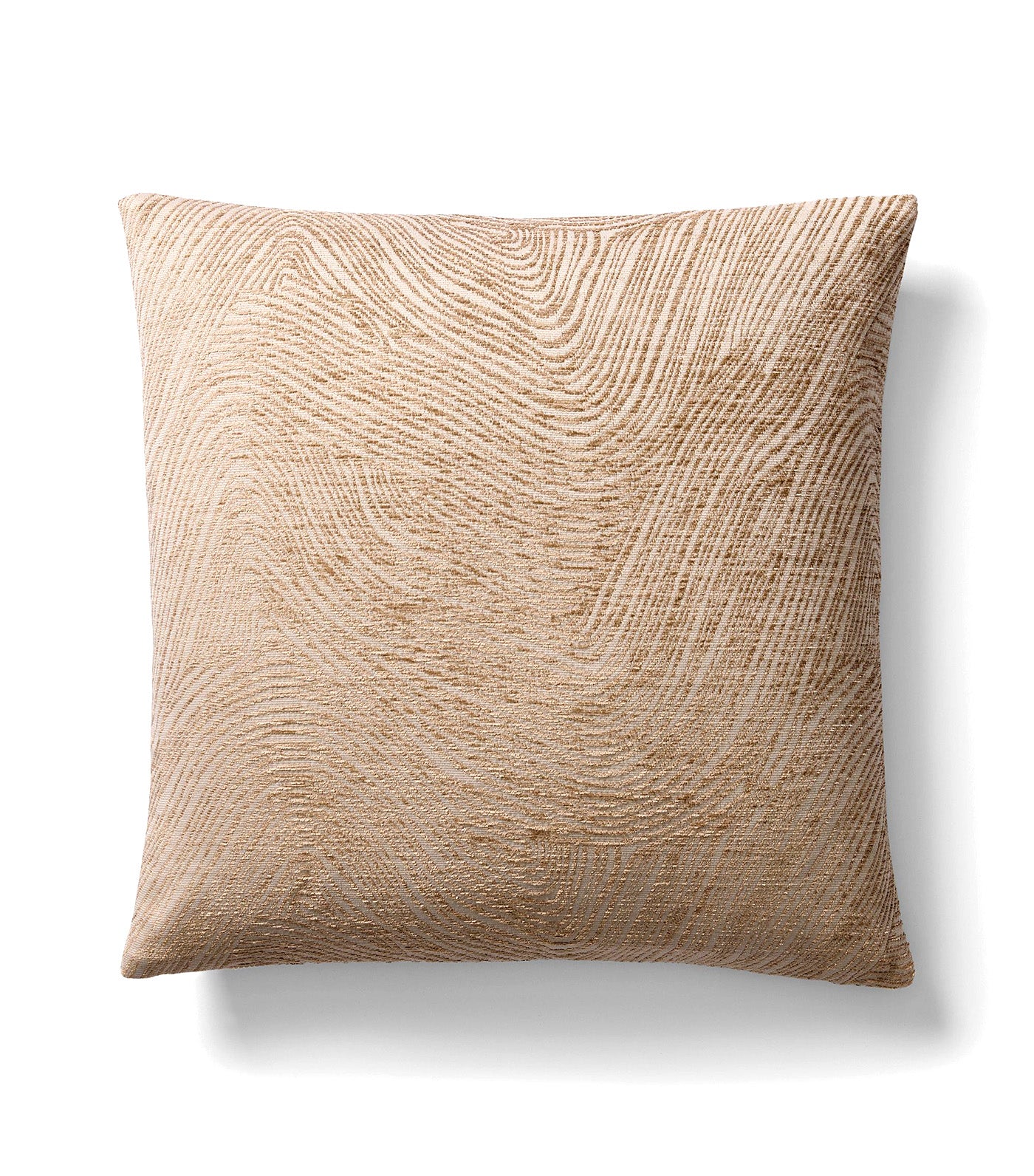 Geode Cut Velvet Pillow Cover
 Sand