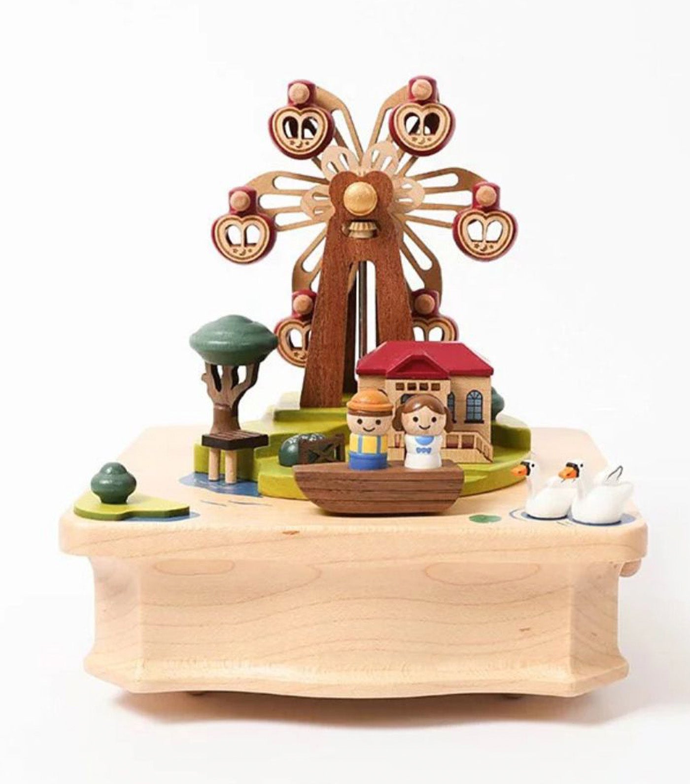 Adventures of Huckleberry Finn Wooden Music Box