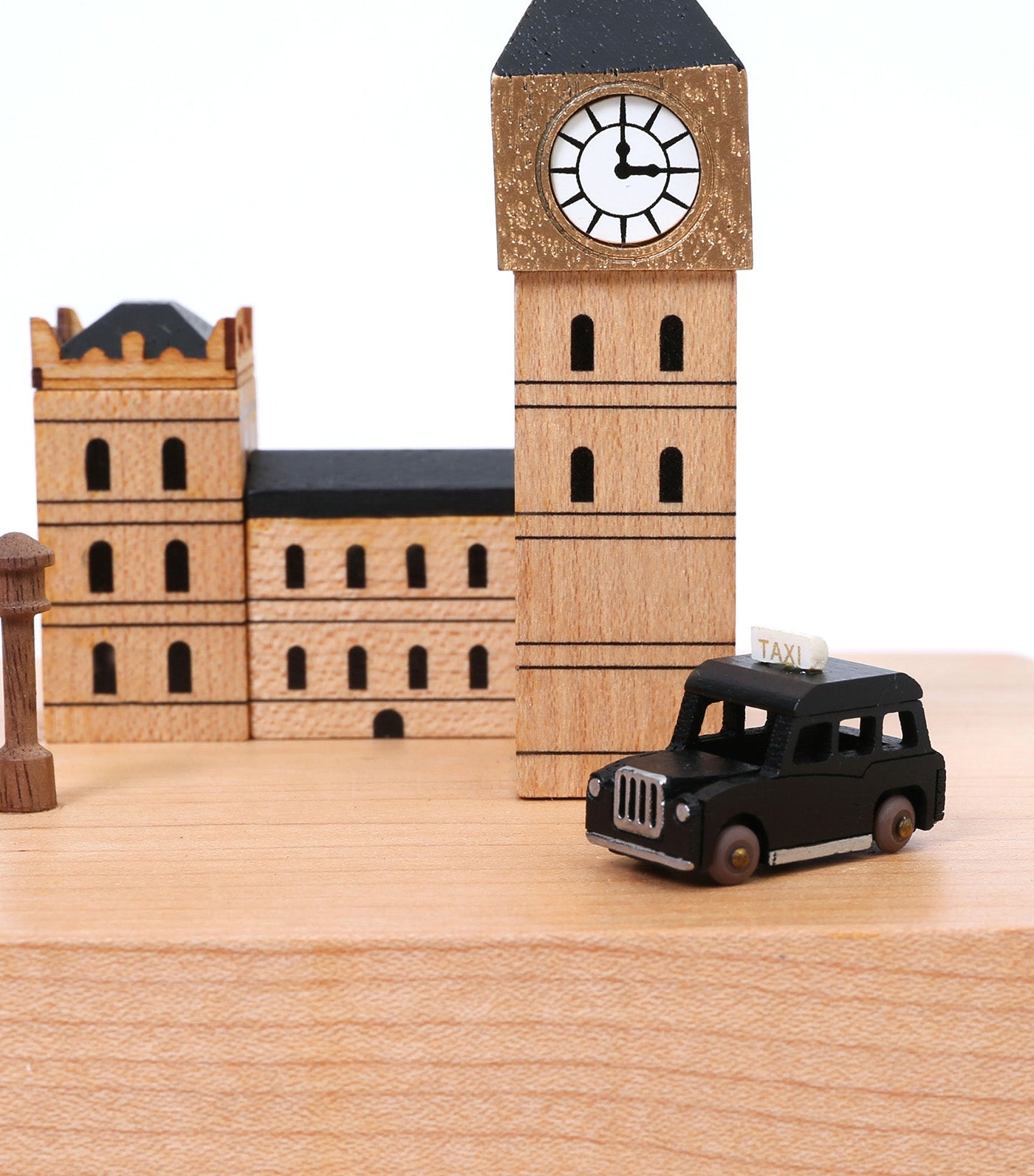 London Wooden Music Box