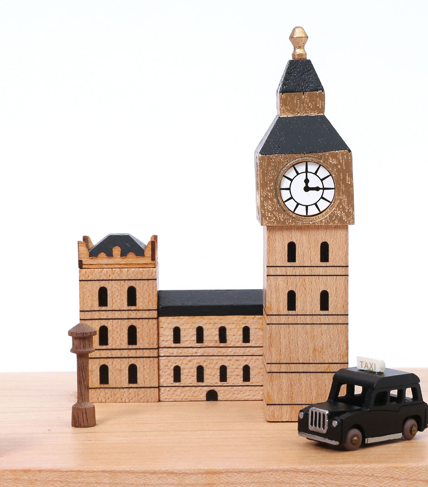London Wooden Music Box