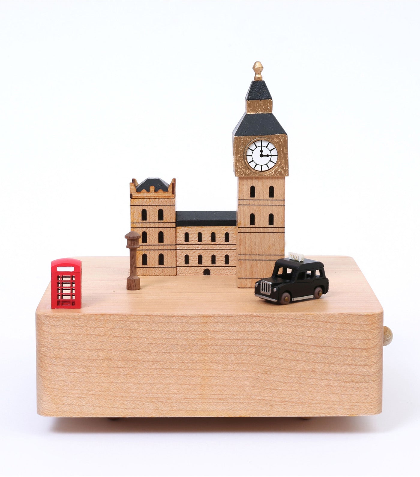 London Wooden Music Box