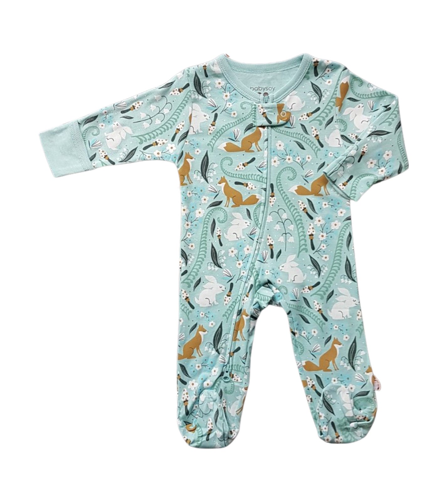 Fox Zipper Footie