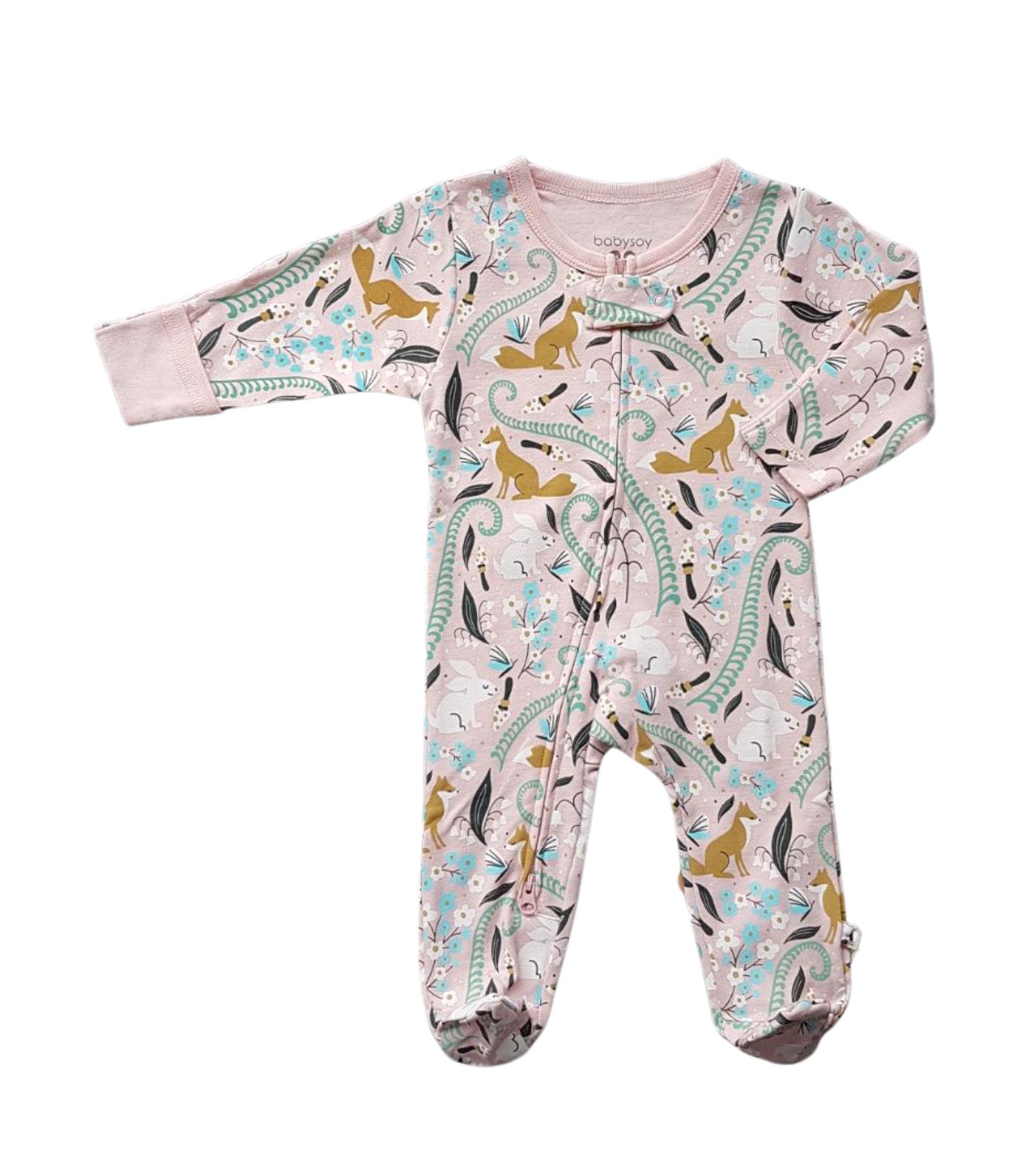 Fox Zipper Footie