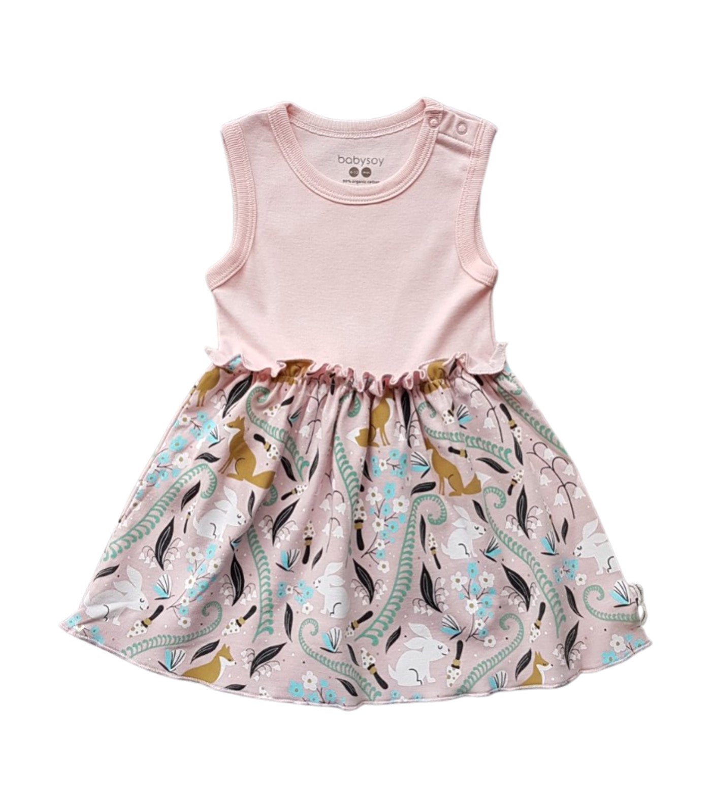 Fox Twirl Dress Peony
