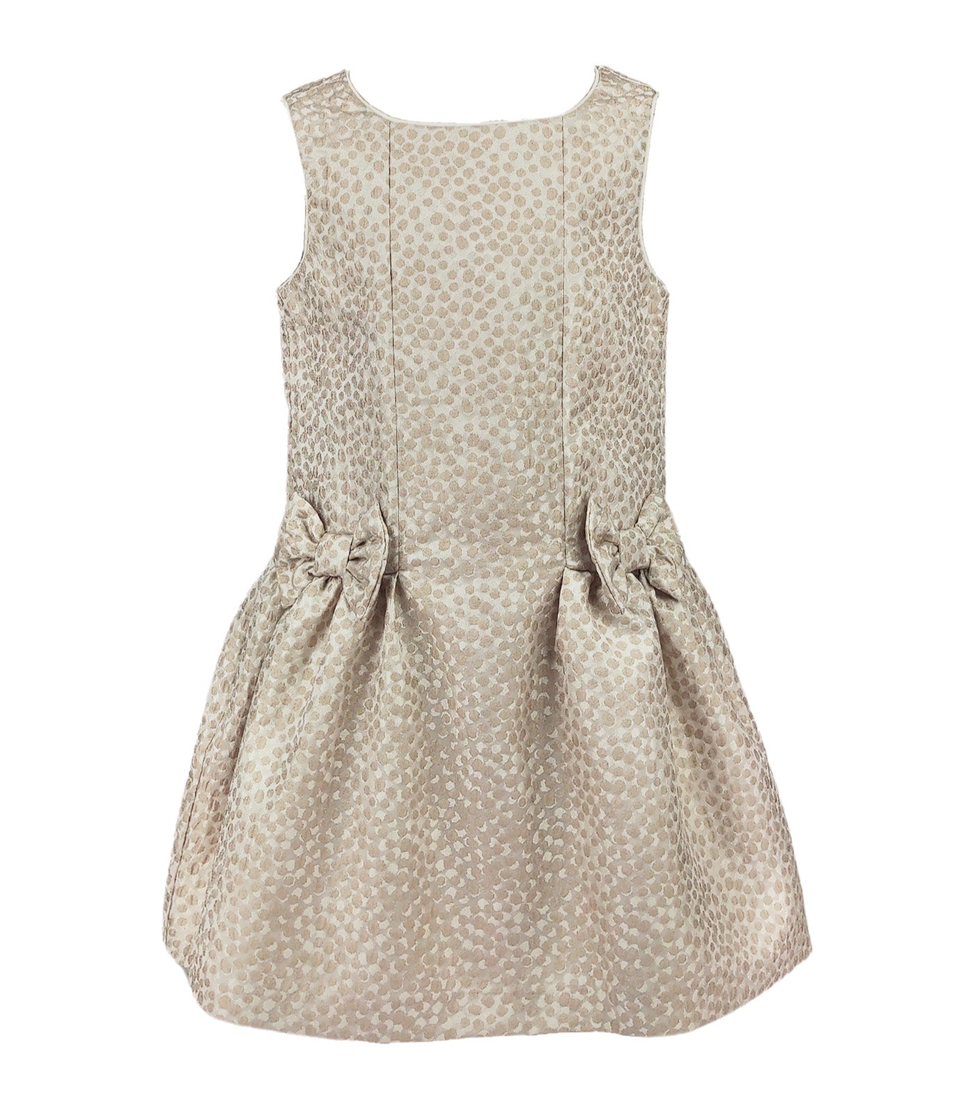 Francesca Girls Party Dress Beige