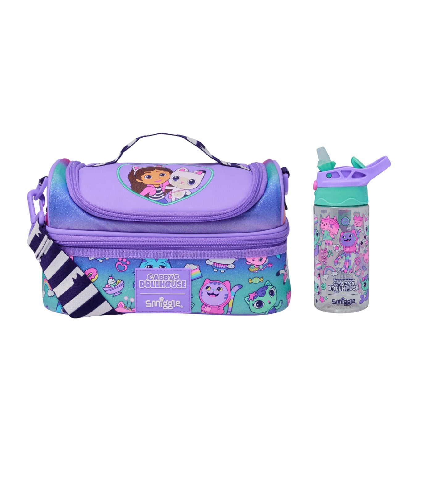 Gabby's Dollhouse Lunchbox and Bottle