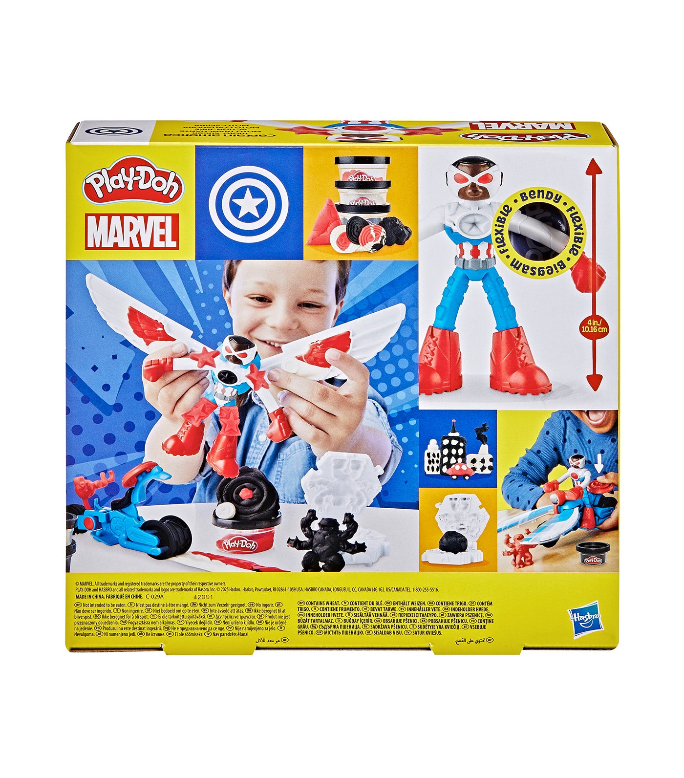 Marvel Captain America Moto Slicer Playset