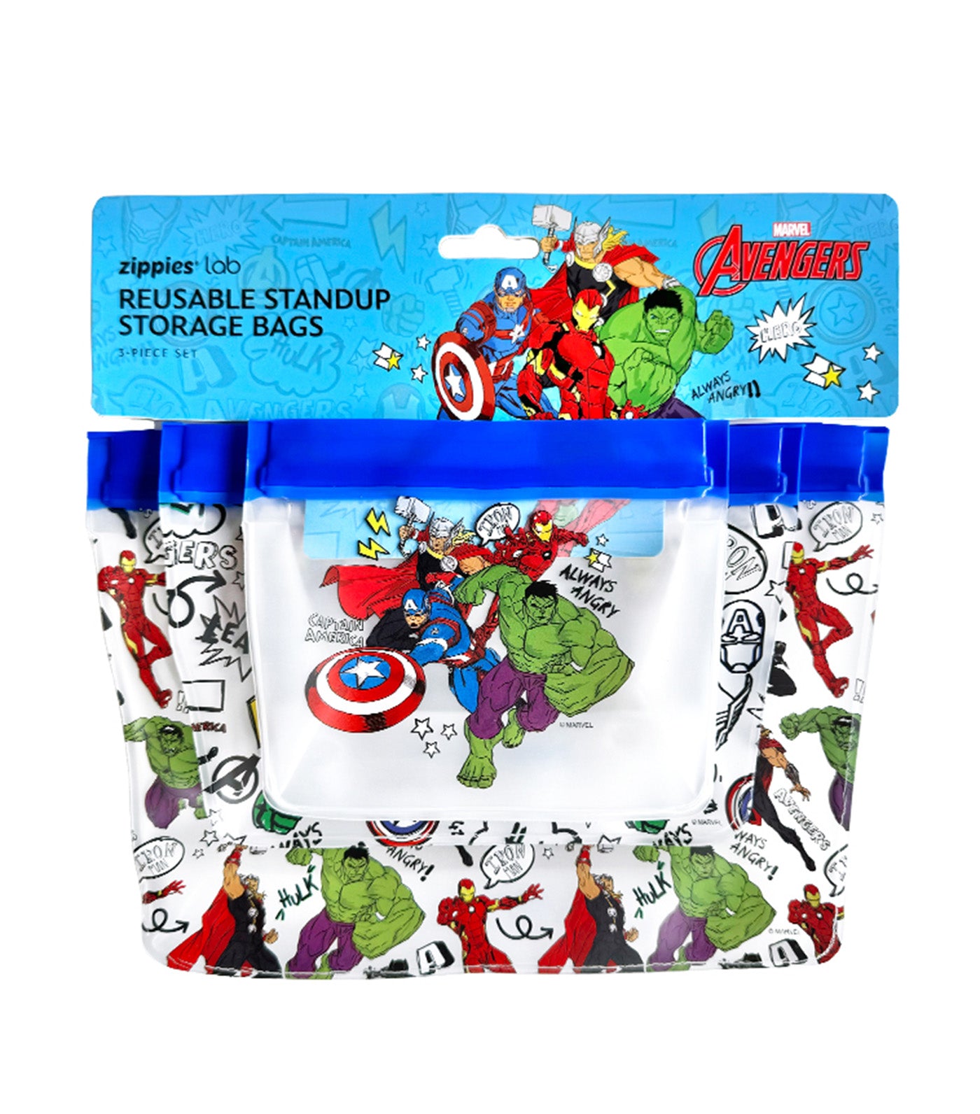 Marvel Collection 3pc Sampler Set Avengers Doodle Hero
