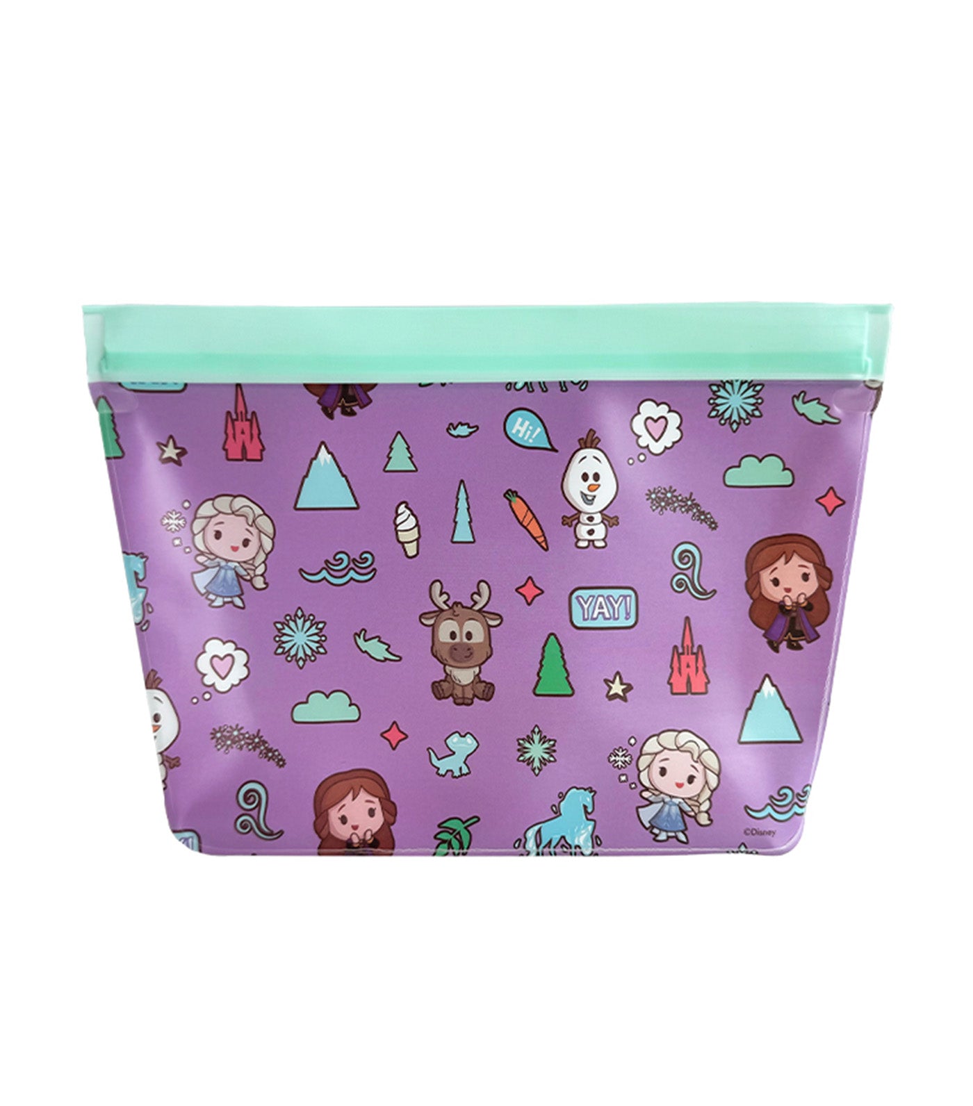 Disney 3-Piece Bag Organizer Set with Wipes Pouch Frozen Chibi