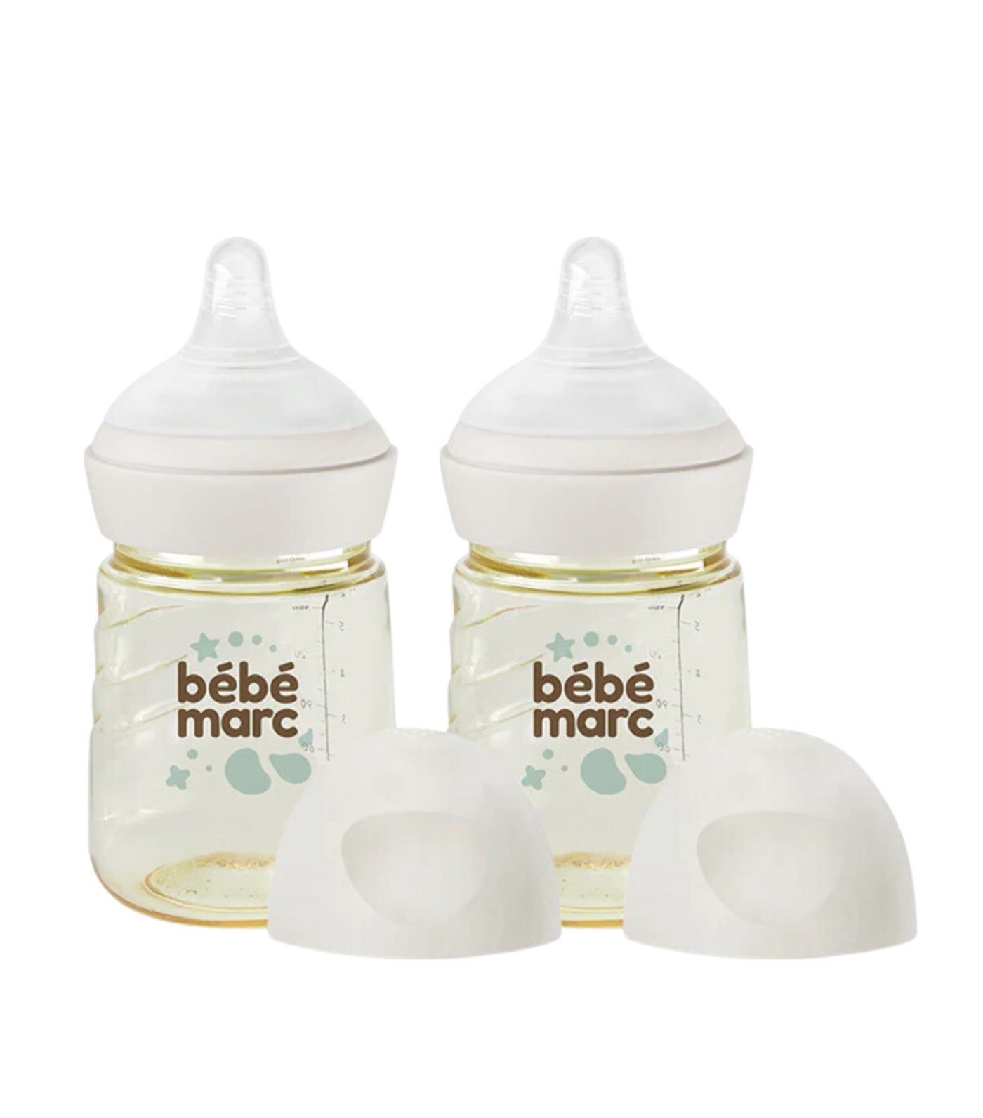 BebeMarc 2-Pack Natural Feeding Bottle