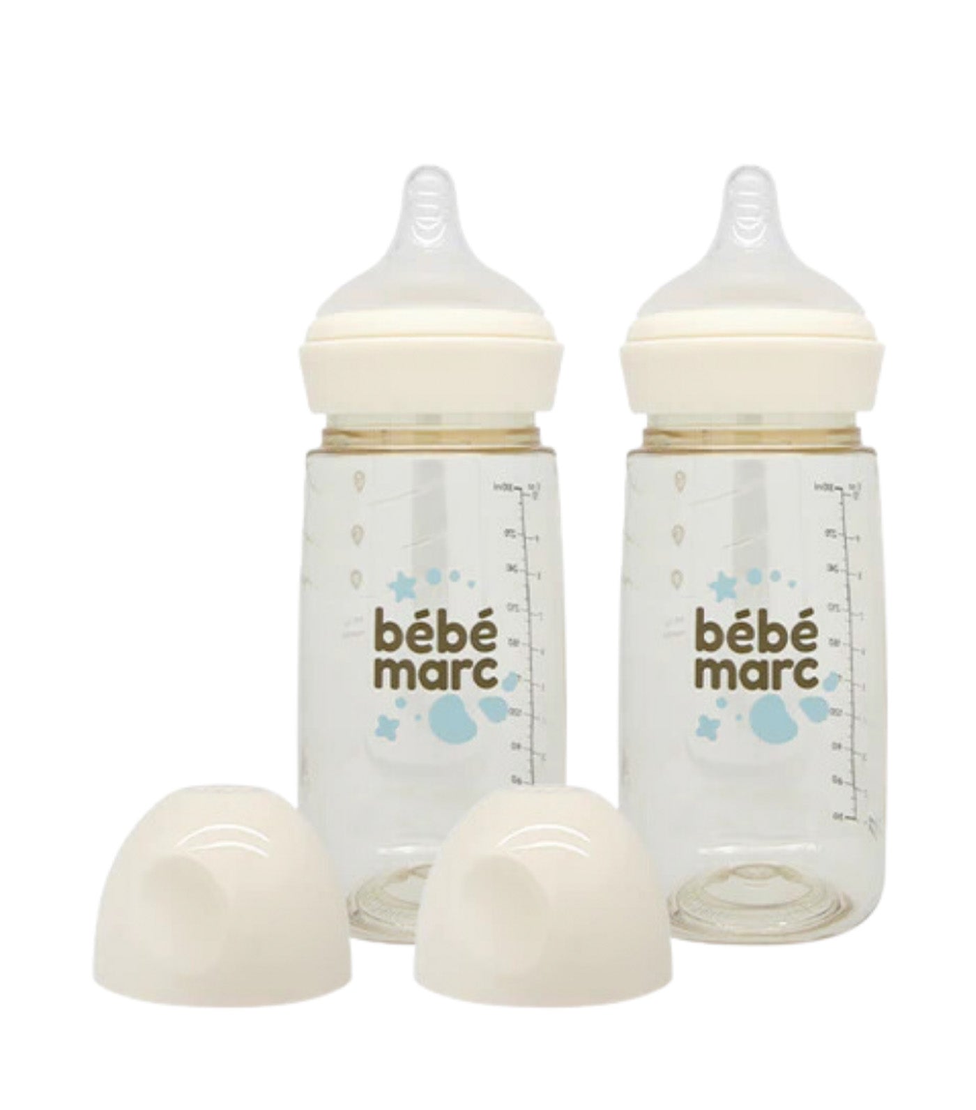 BebeMarc 2-Pack Natural Feeding Bottle