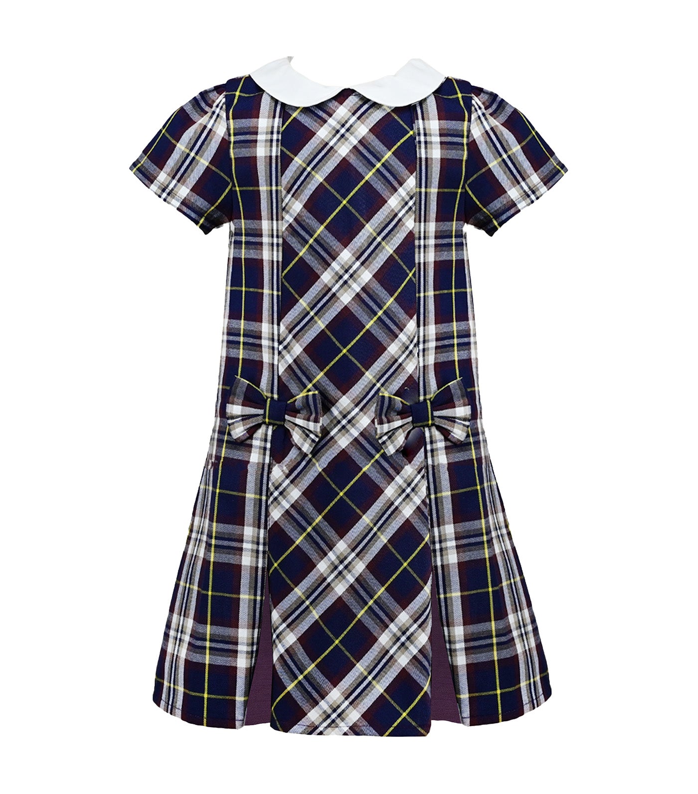 Nahalia Girls Shift Dress Maroon