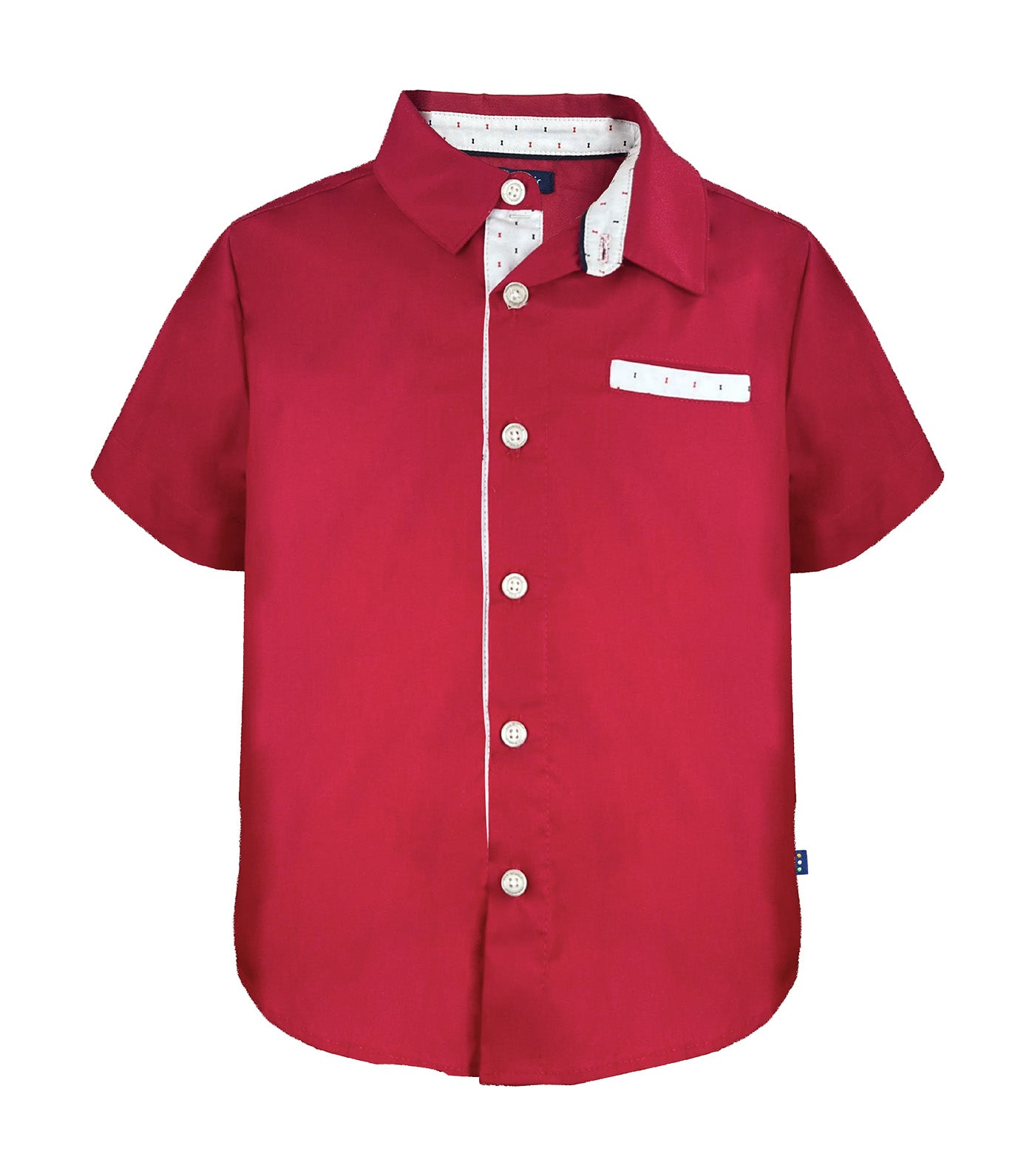 Dalton Boys Short Sleeve Polo Red