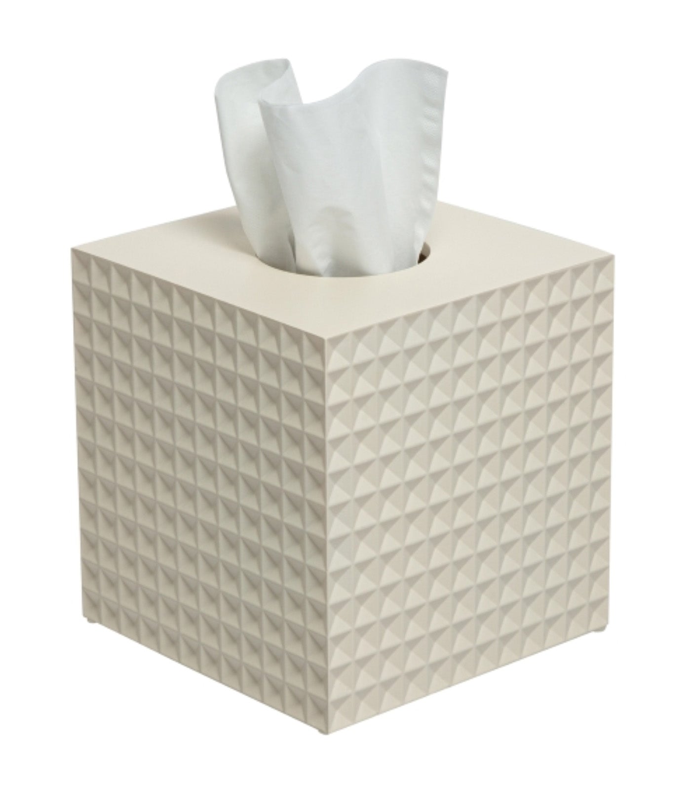 Braemar Tissue Box Ivory