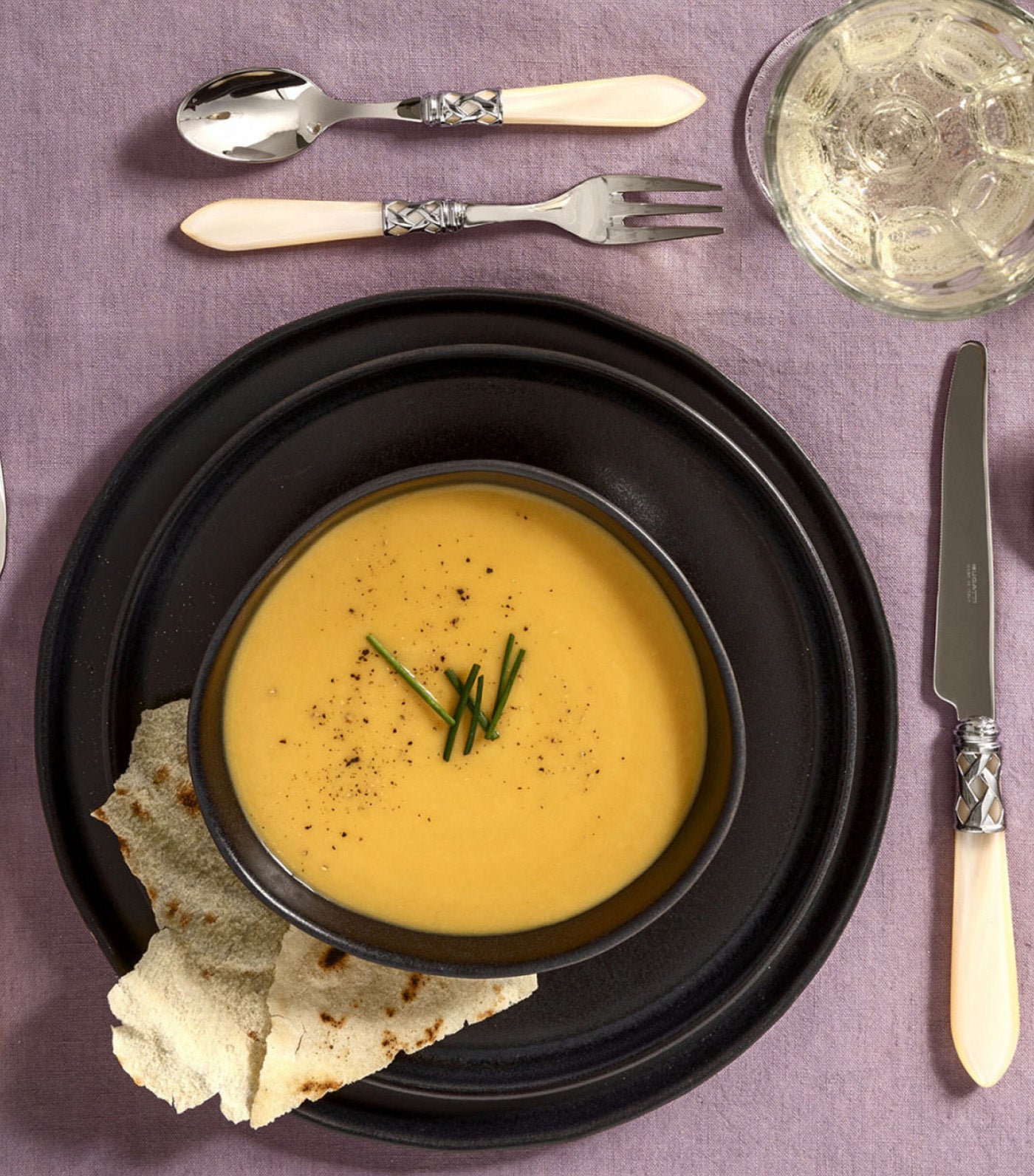 Aladdin Chromed Ring Cutlery