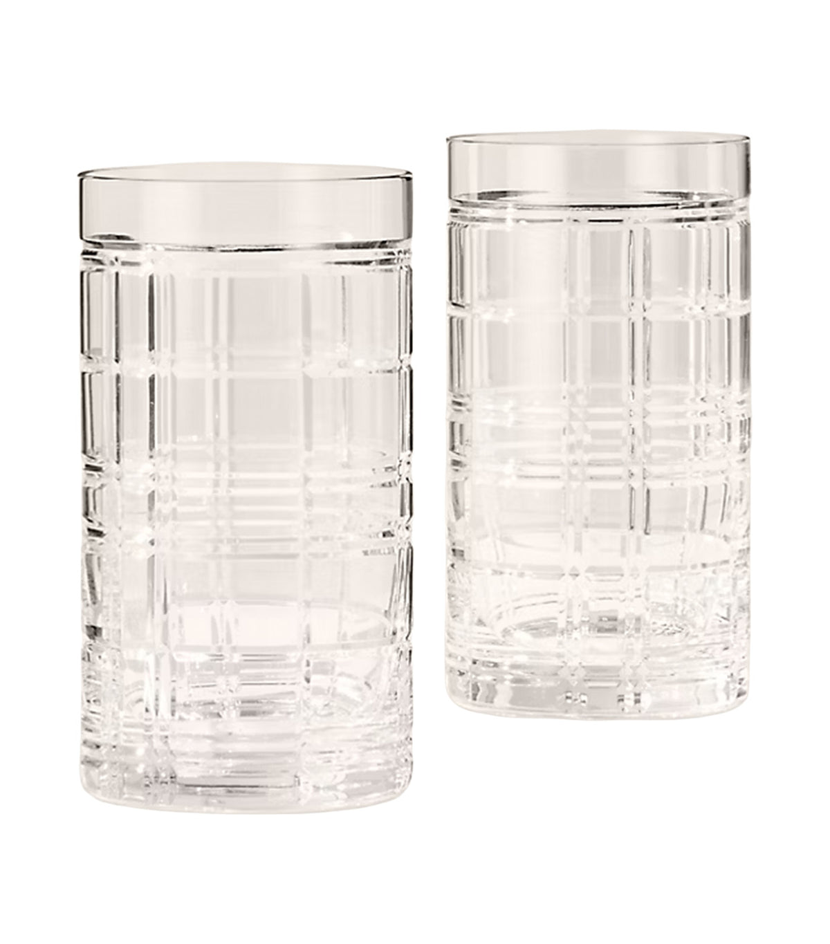 Hudson Plaid Highball Gift Set