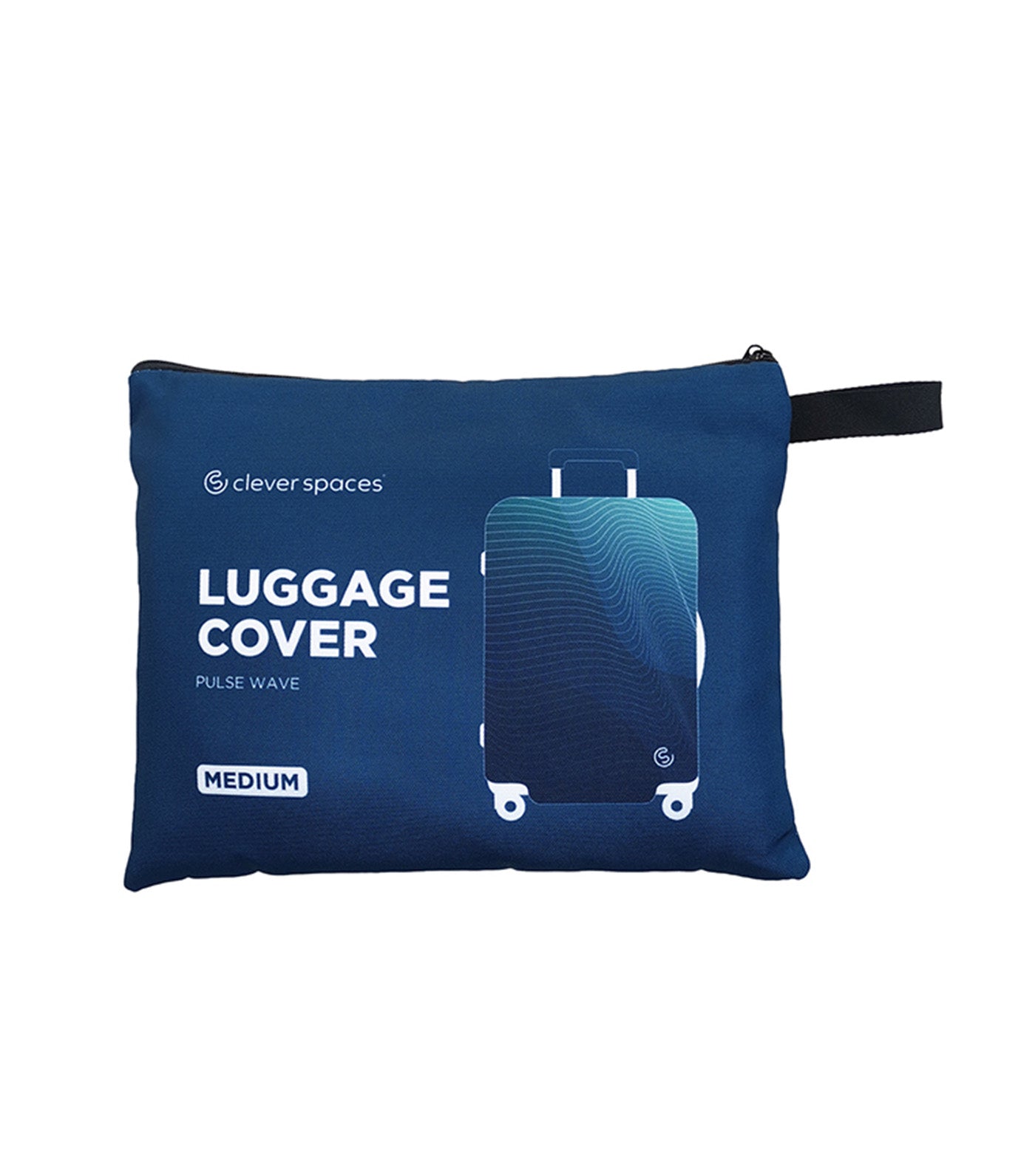 Pulse Wave Luggage Cover