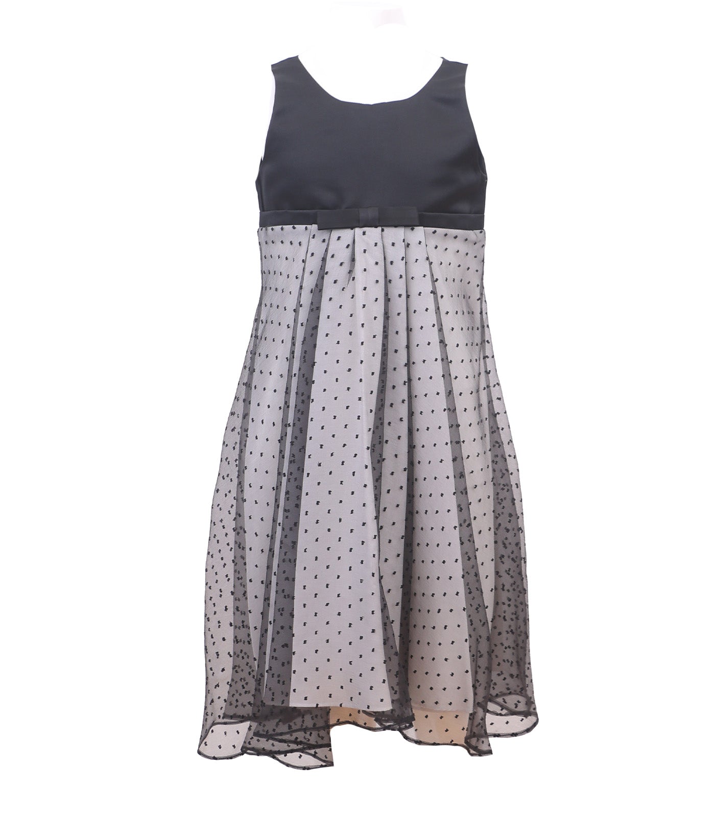 Cora Pleated Dress Black