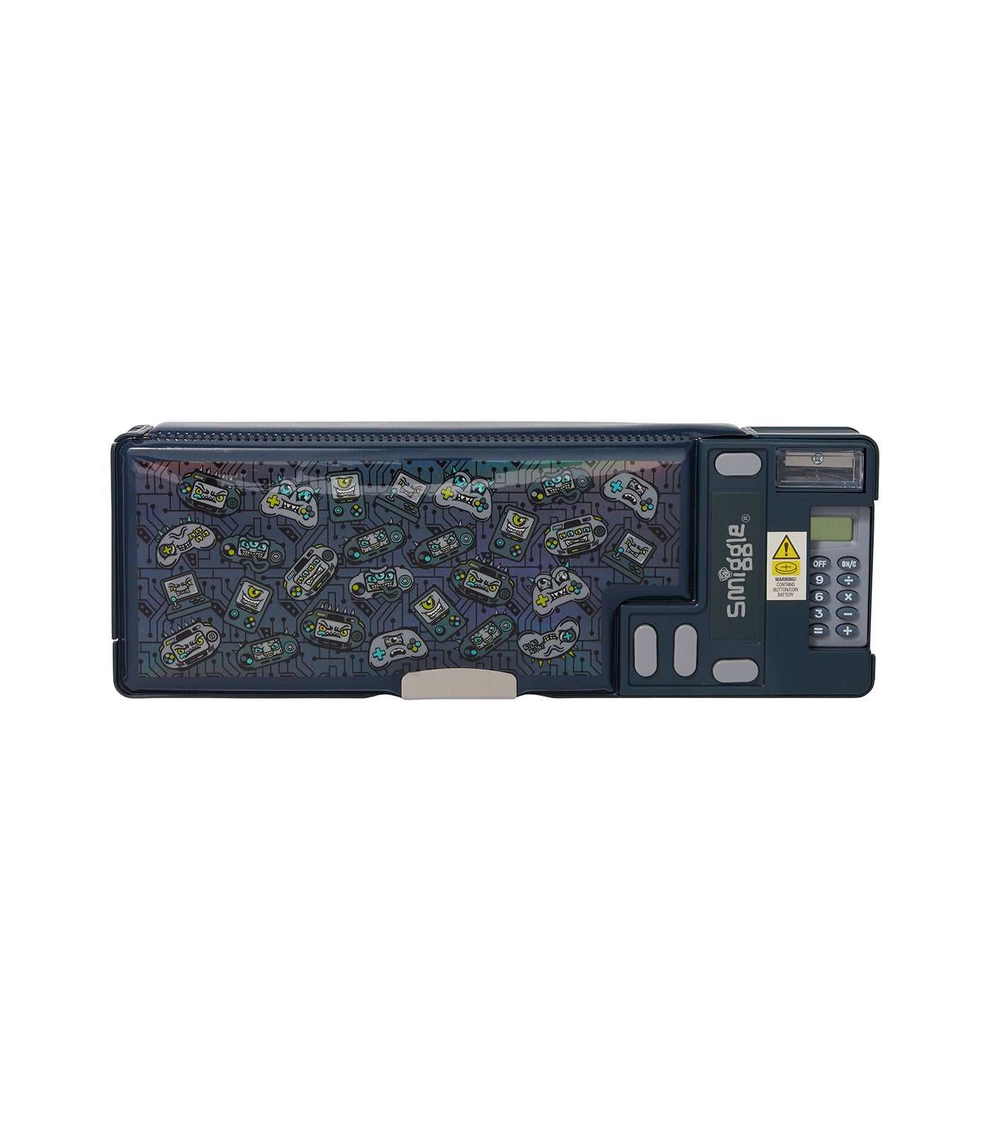 Rush Pop Out Pencil Case Gray
