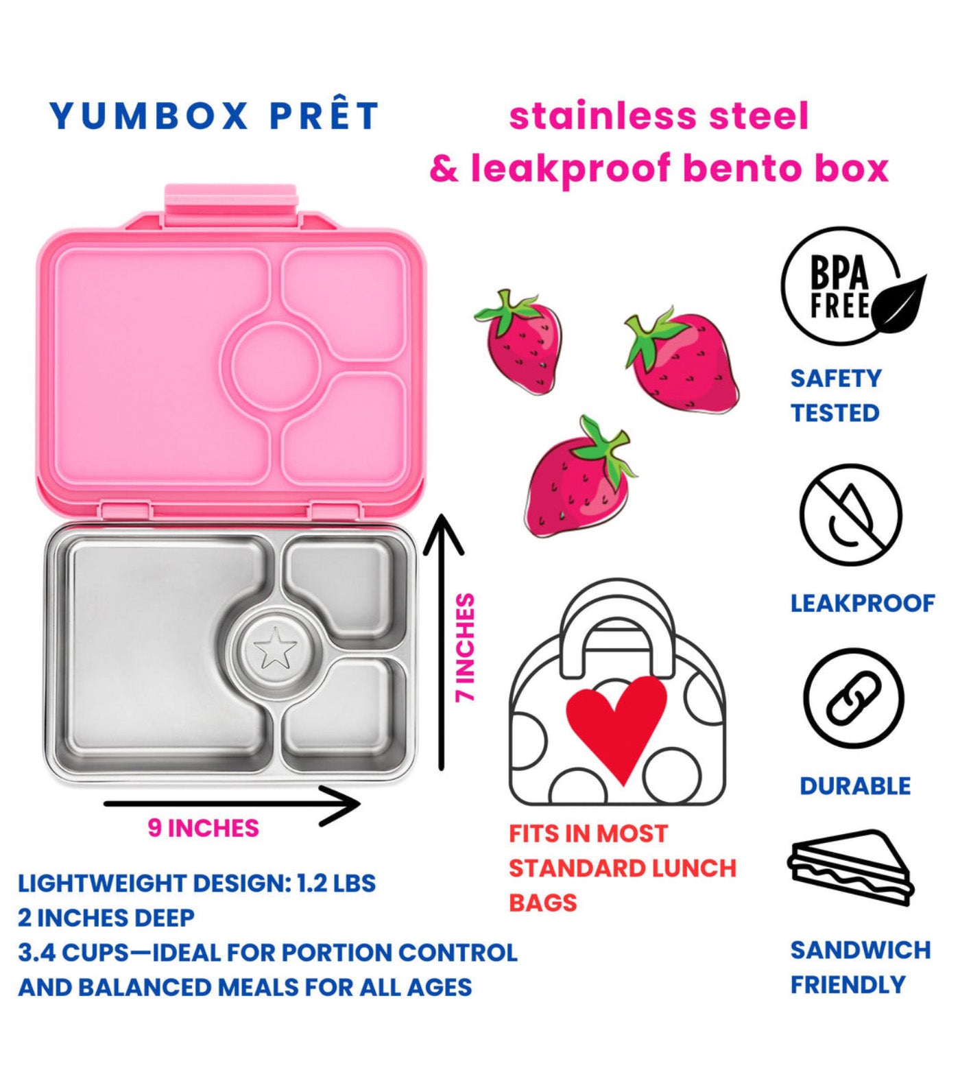 Prêt – Leakproof Stainless Steel Bento