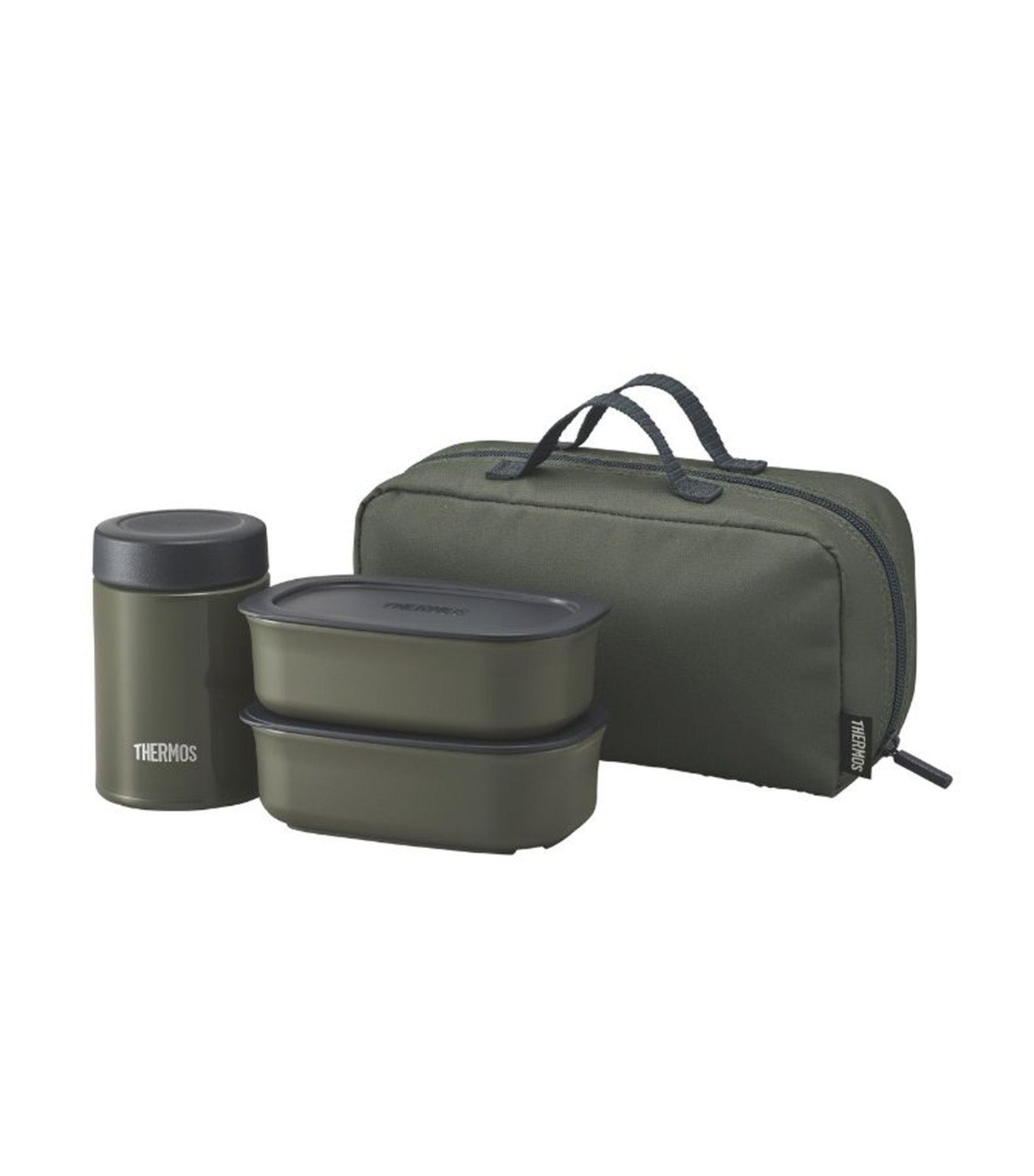 800ml Soup Lunch Set Khaki