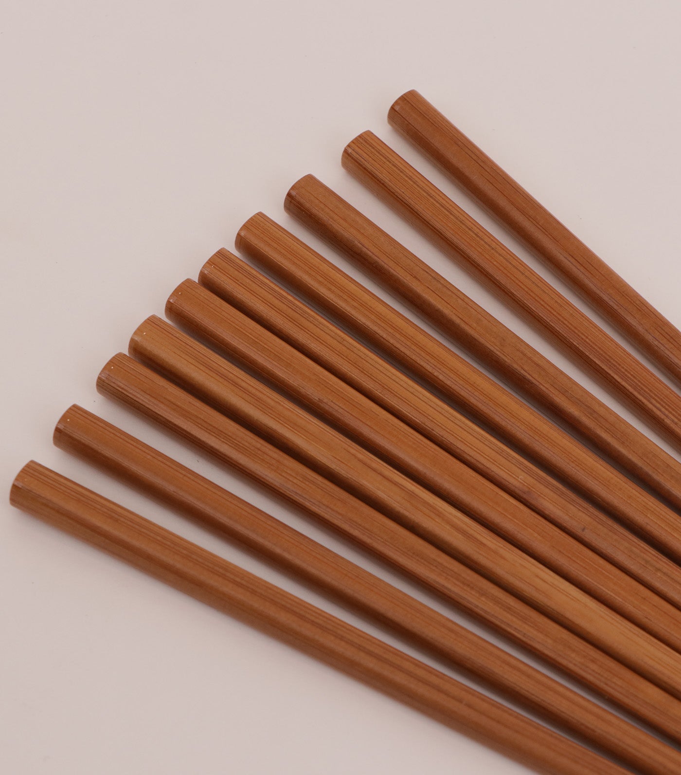 Susutake Plain Square-Tip Chopsticks 22.5cm Set of 5