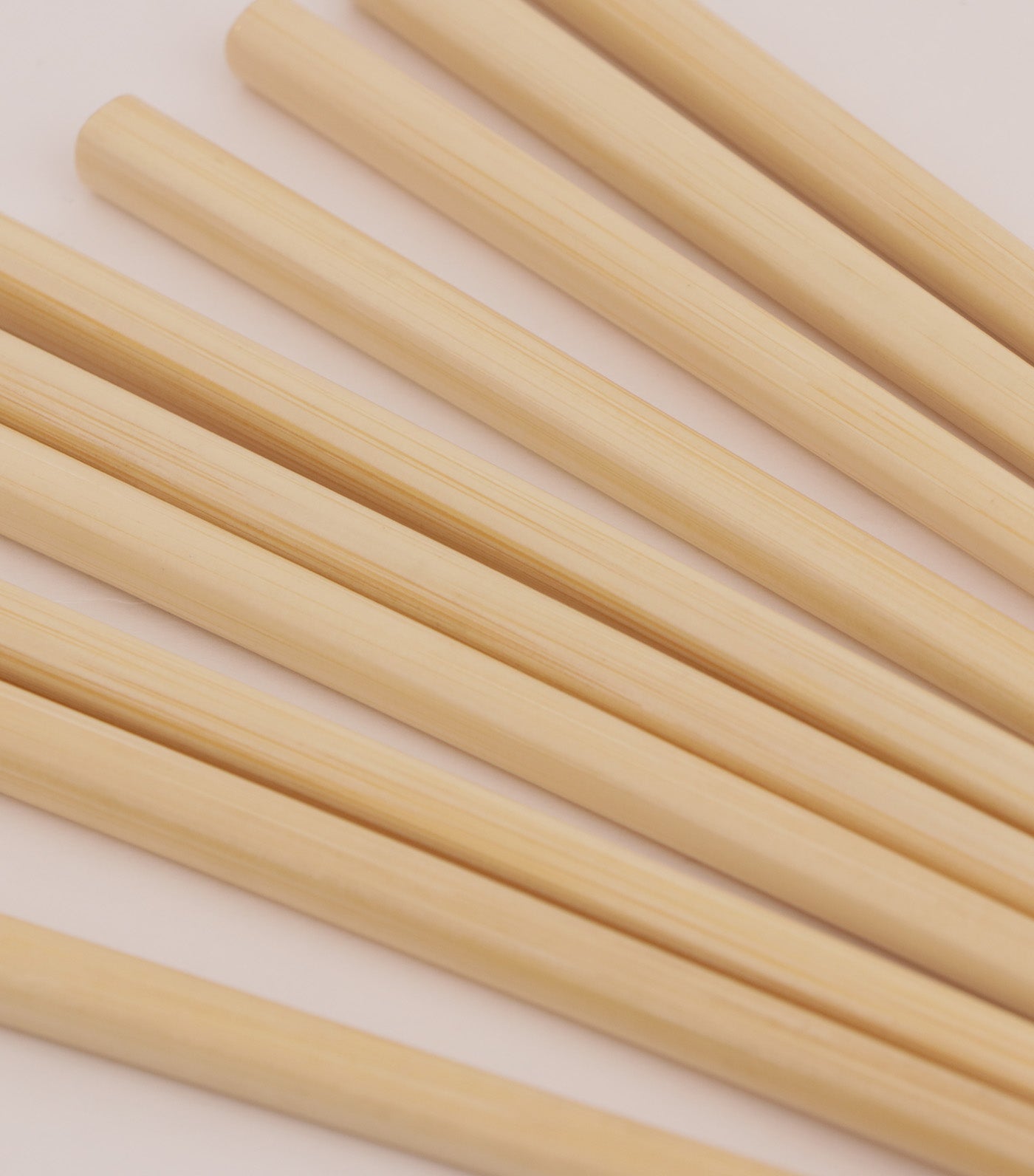 Shirotake Plain Square-Tip Chopsticks 22.5cm Set of 5