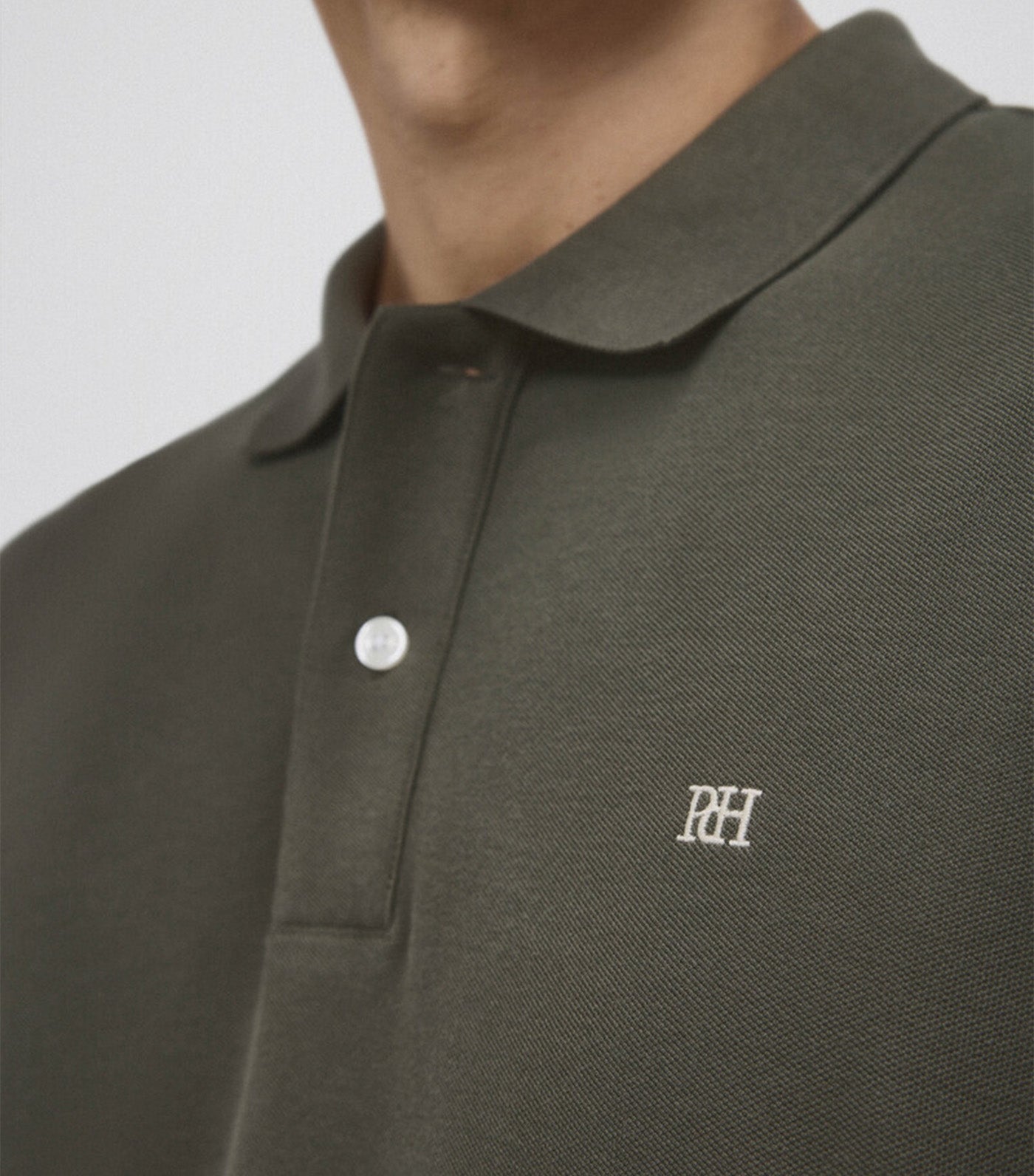 Basic Pique Polo Green