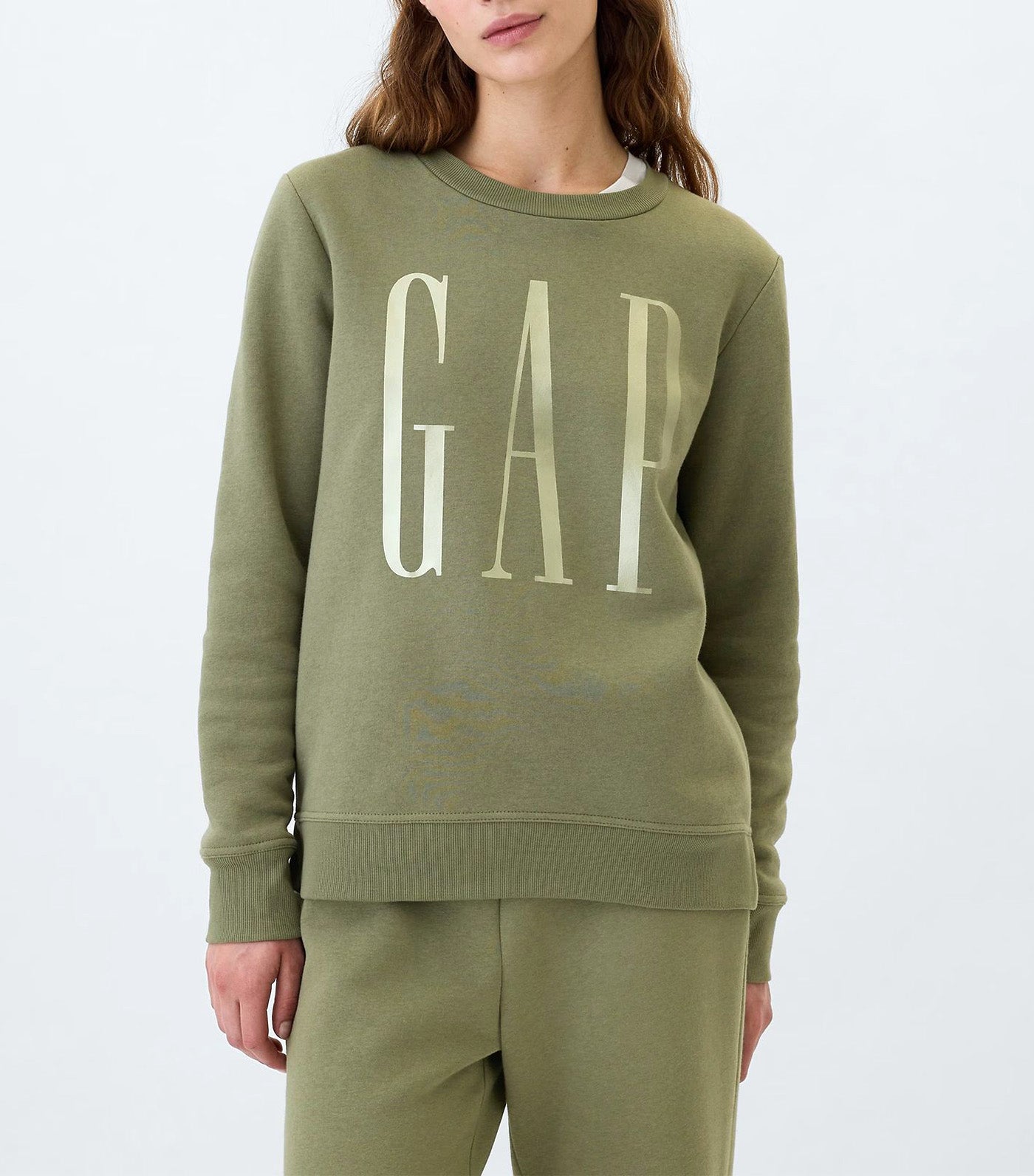 Relaxed Gap Logo Sweatshirt Walden Green
