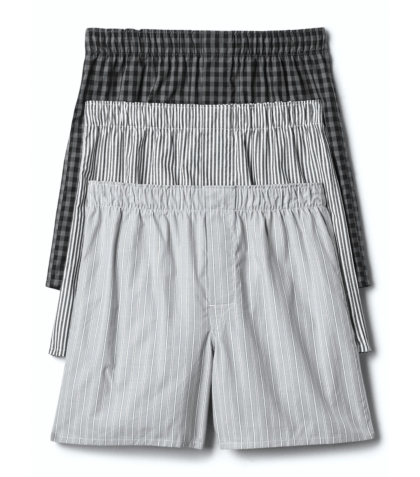 3-Pack Boxer Black Multi