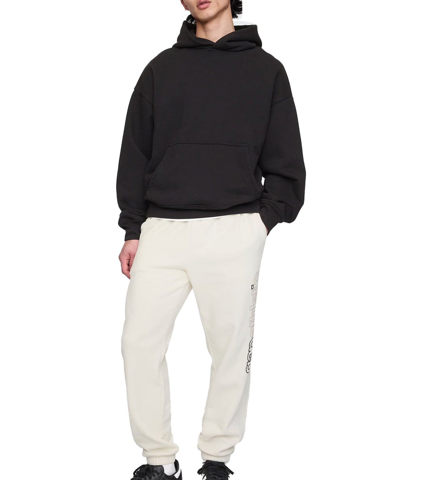 Vintage Soft Logo Joggers Carls Stone