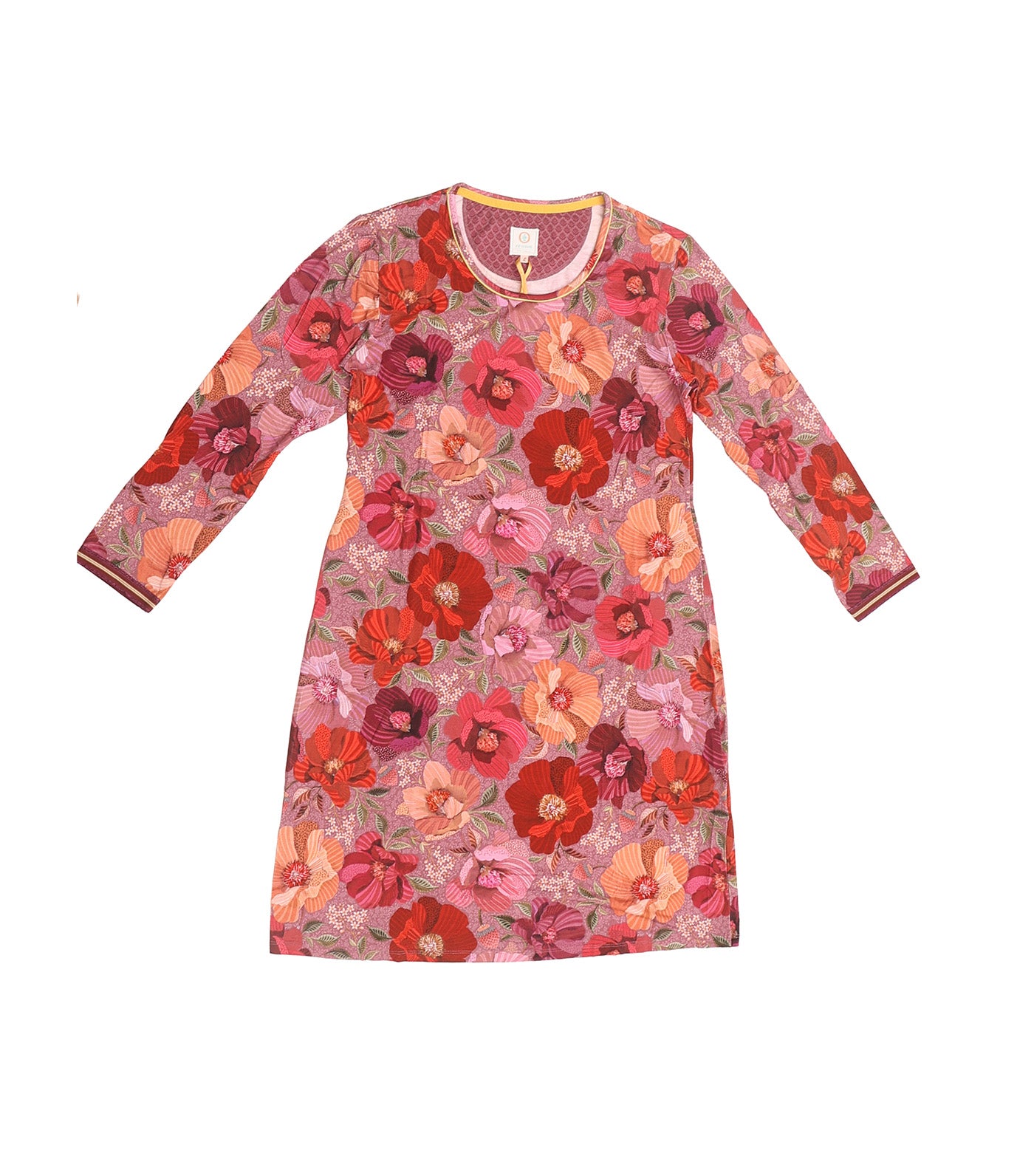 Destiny Long Sleeve Nightdress Rosita Purple