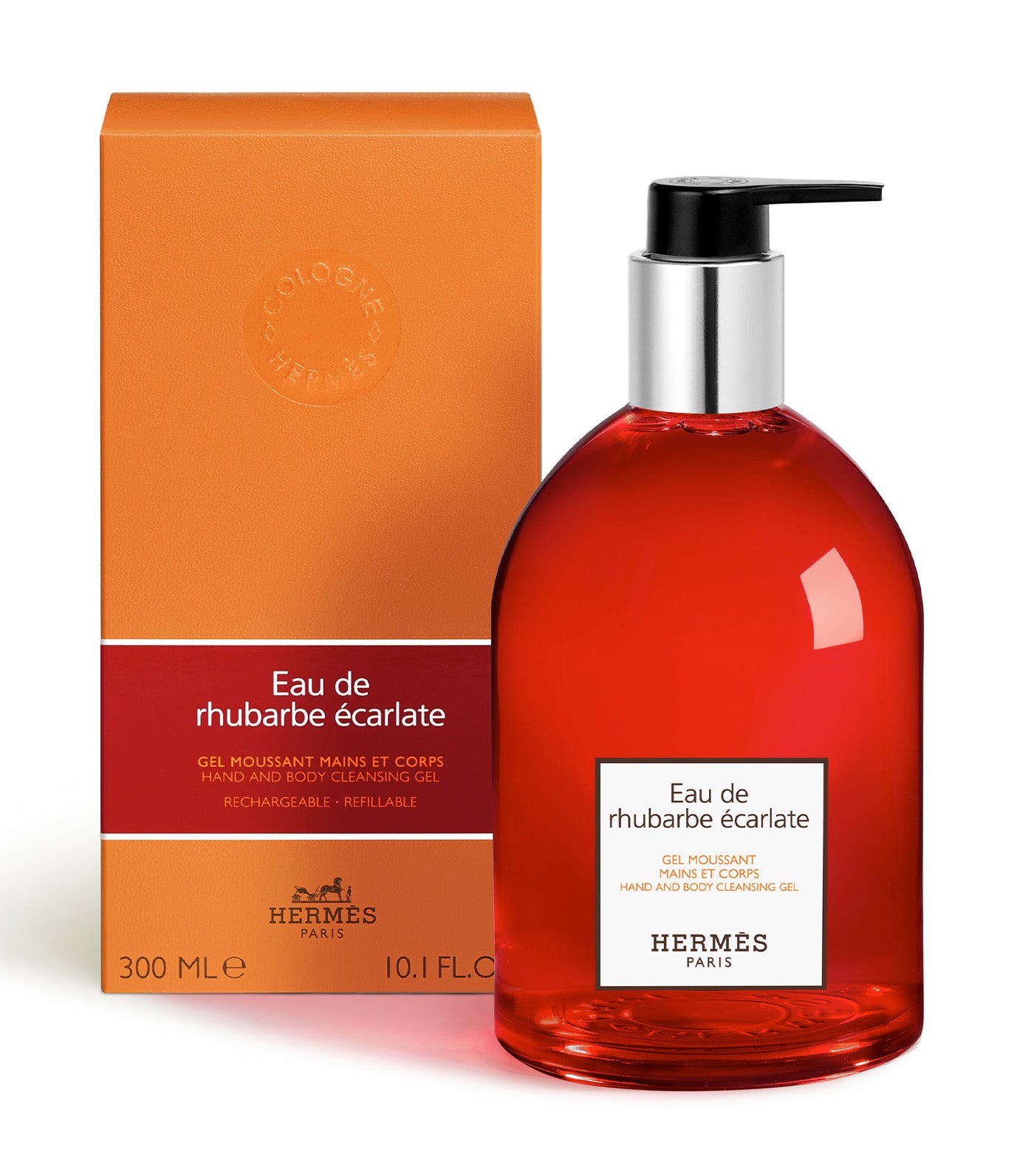 Eau de rhubarbe écarlate, Hand and Body Cleansing Gel