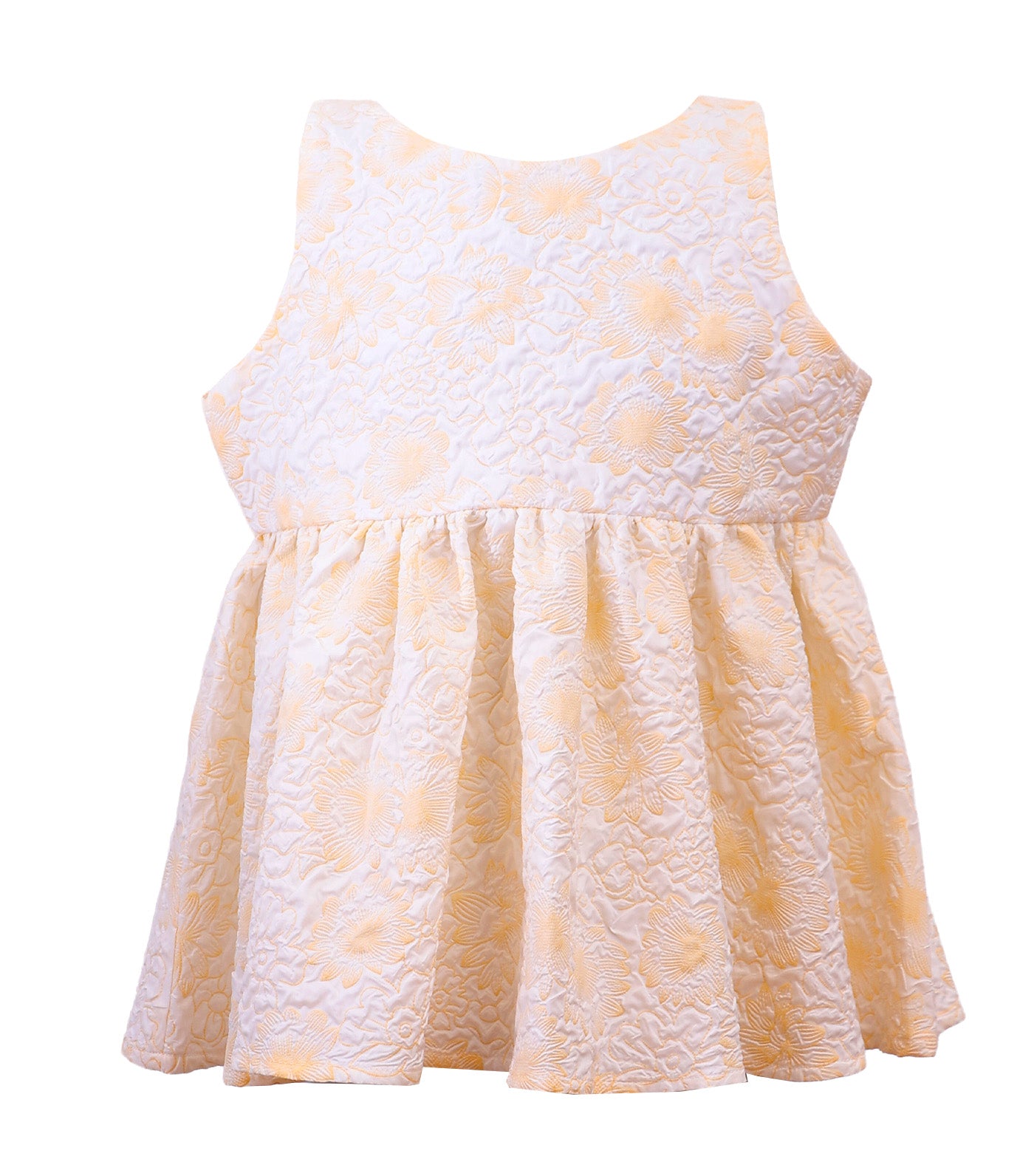 Danielle Gathered Top Yellow