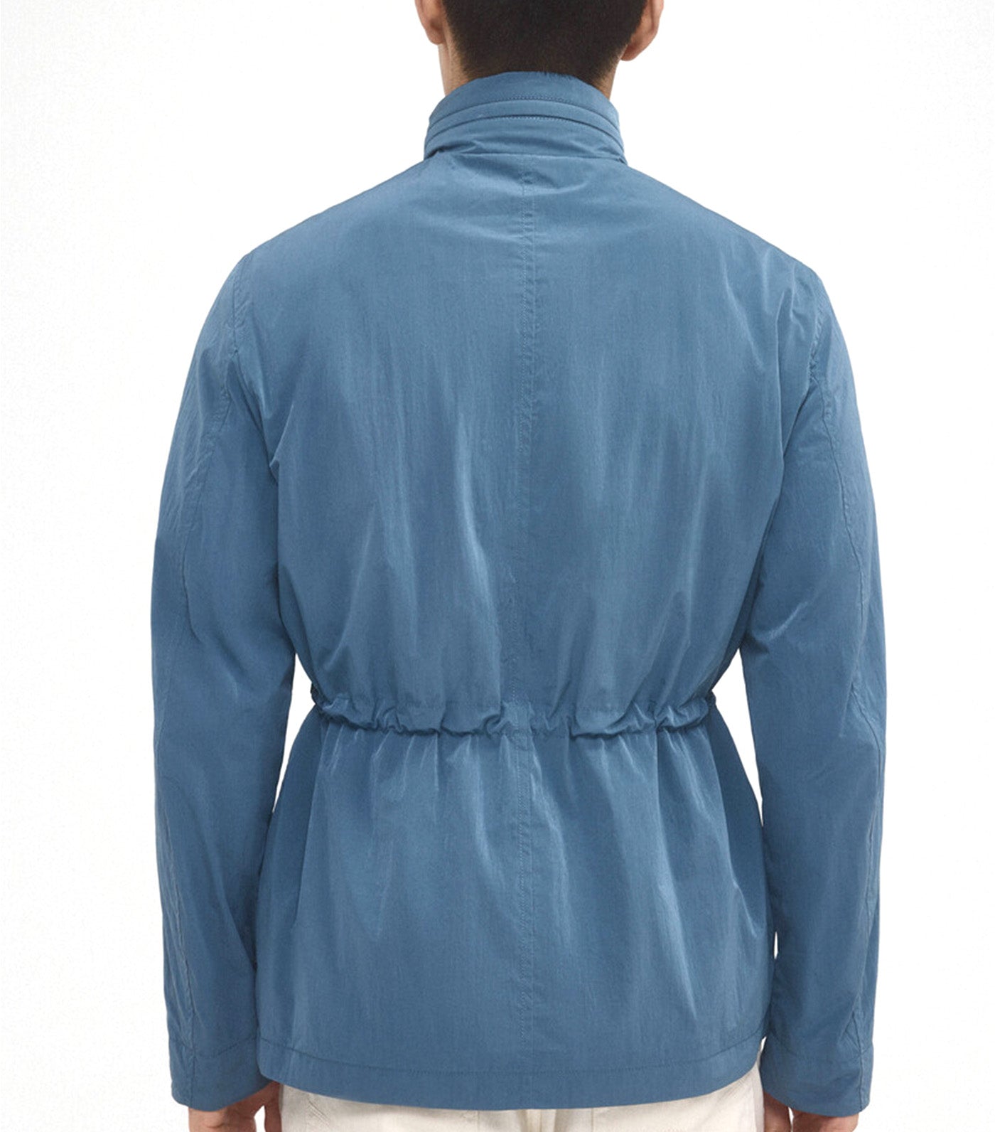 Technical Jacket with Four Pockets Blue