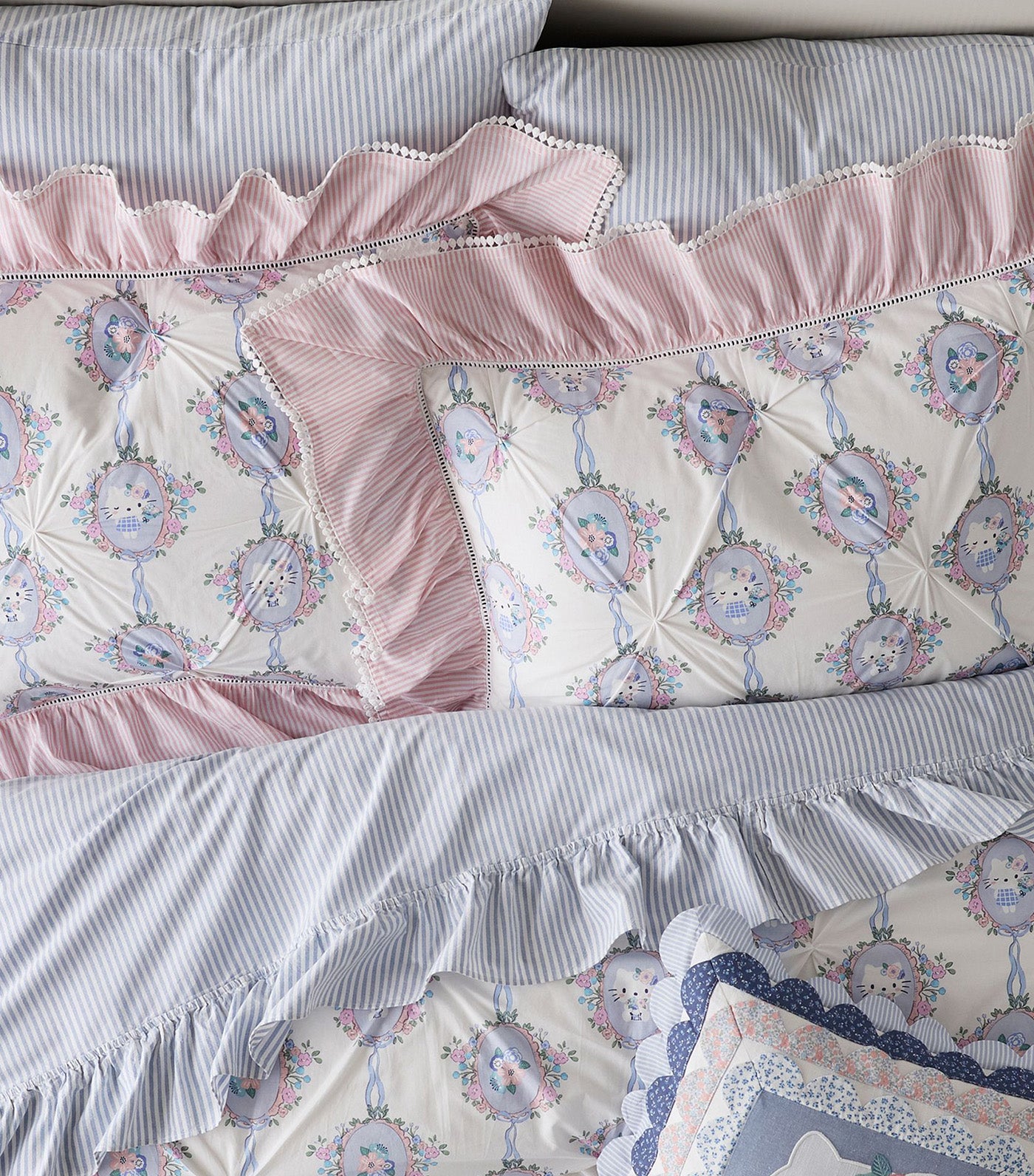 Hello Kitty® Locket Duvet Cover