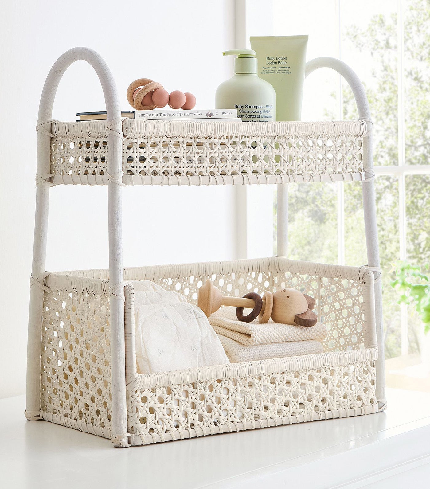 Sadie Caned Utility Bin