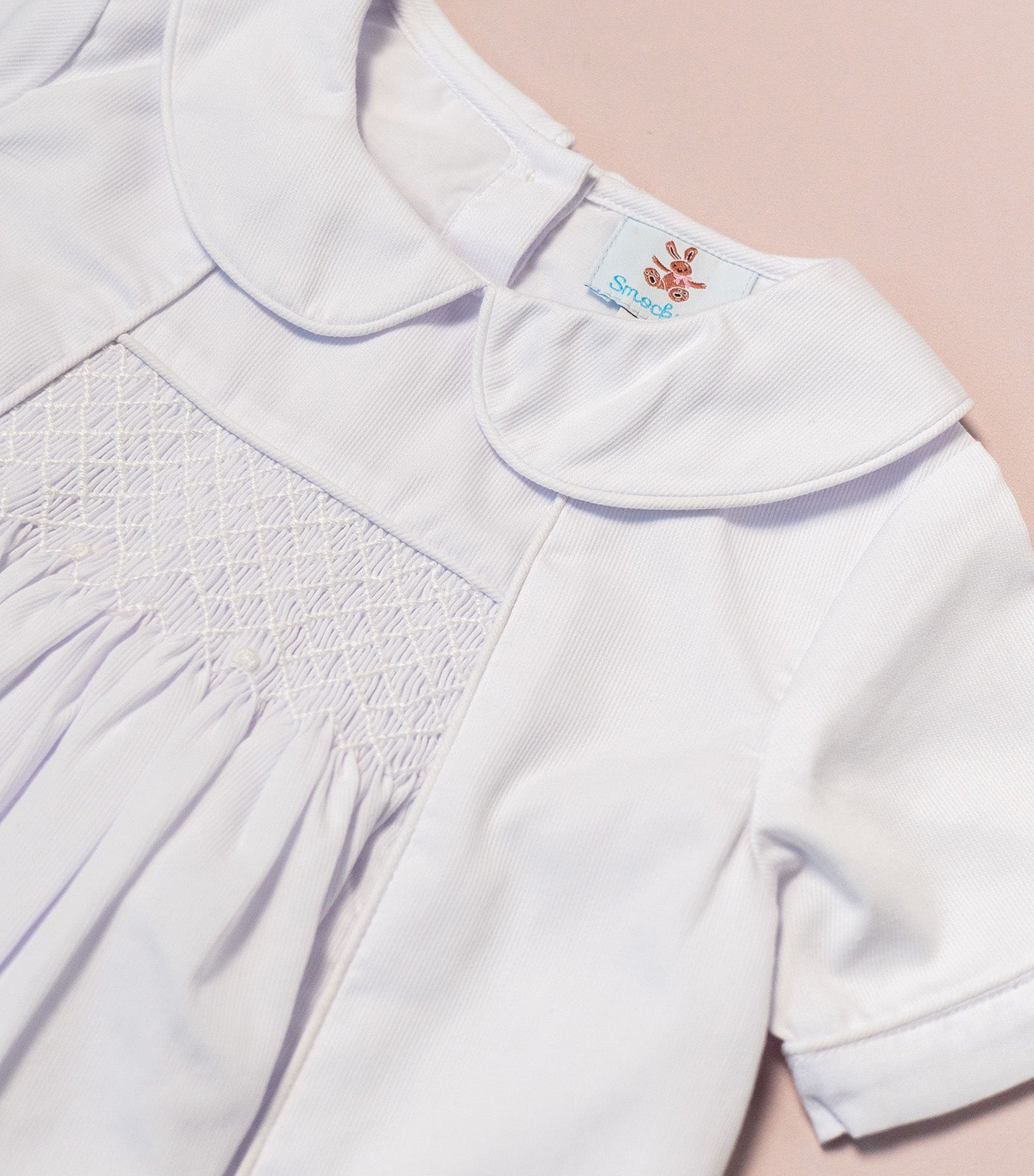 James Christening Romper