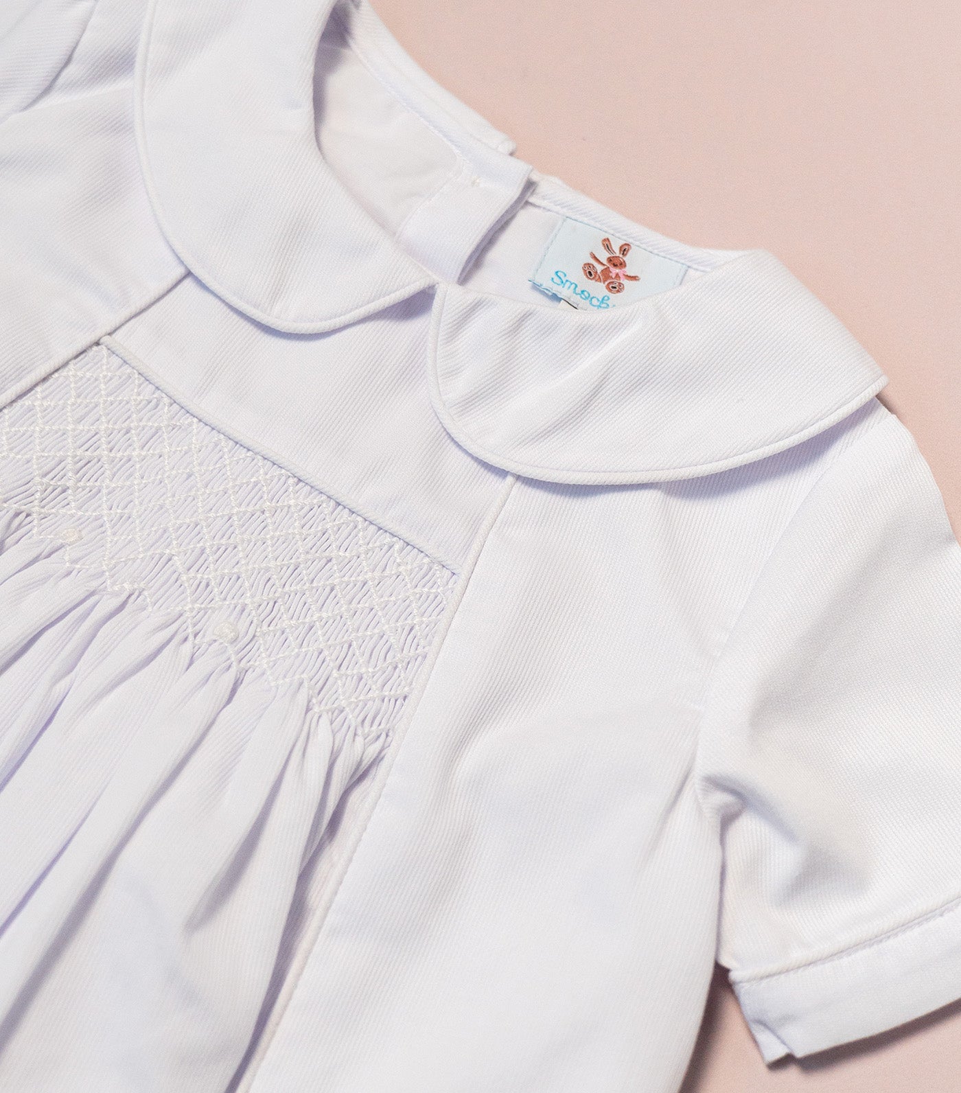 James Christening Romper