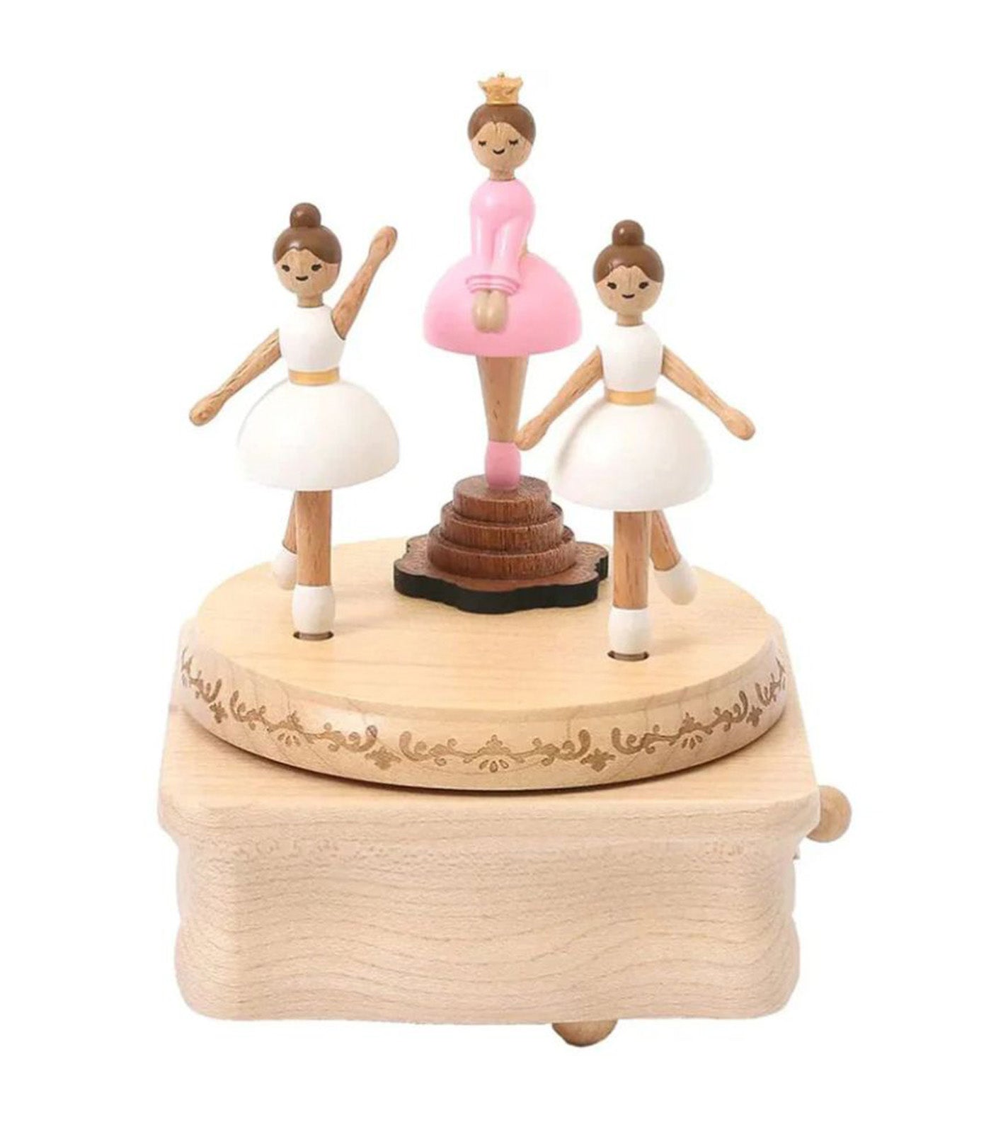 Ballet Performance Wooden Music Box