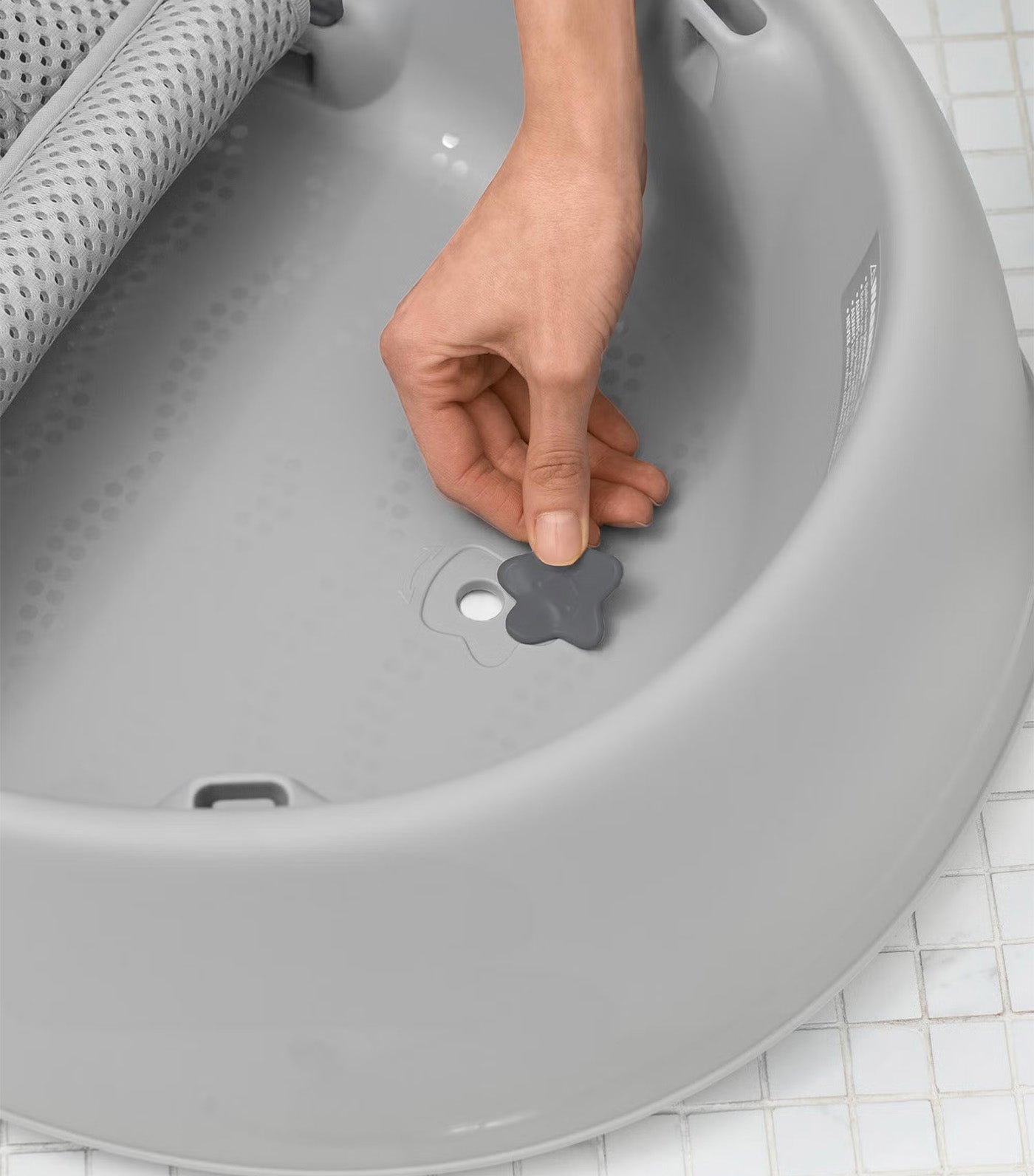 Moby Smart Sling 3-Stage Tub Gray