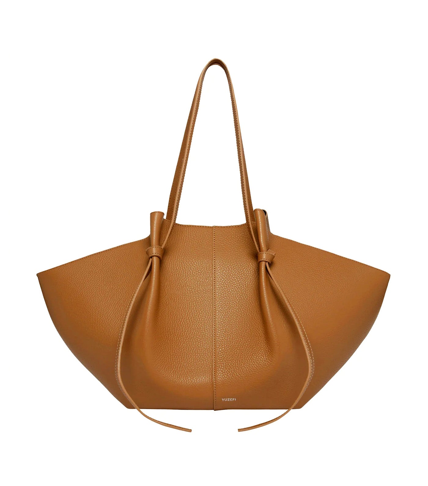 Large Mochi Pebble-Grained Leather